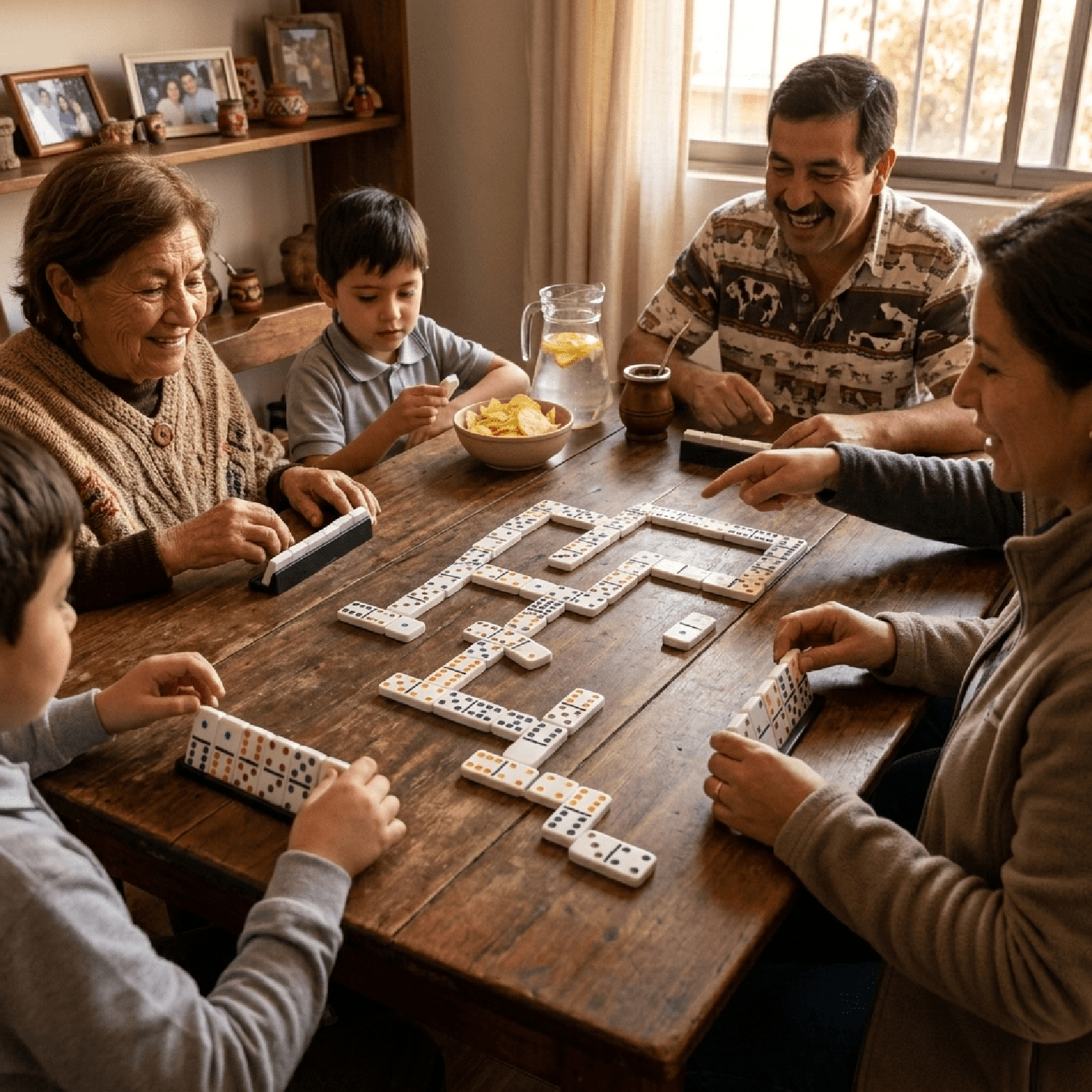 JUEGO DE MESA DOMINÓ 12 CAJA METÁLICA - TOYNG - PERÚ - 5