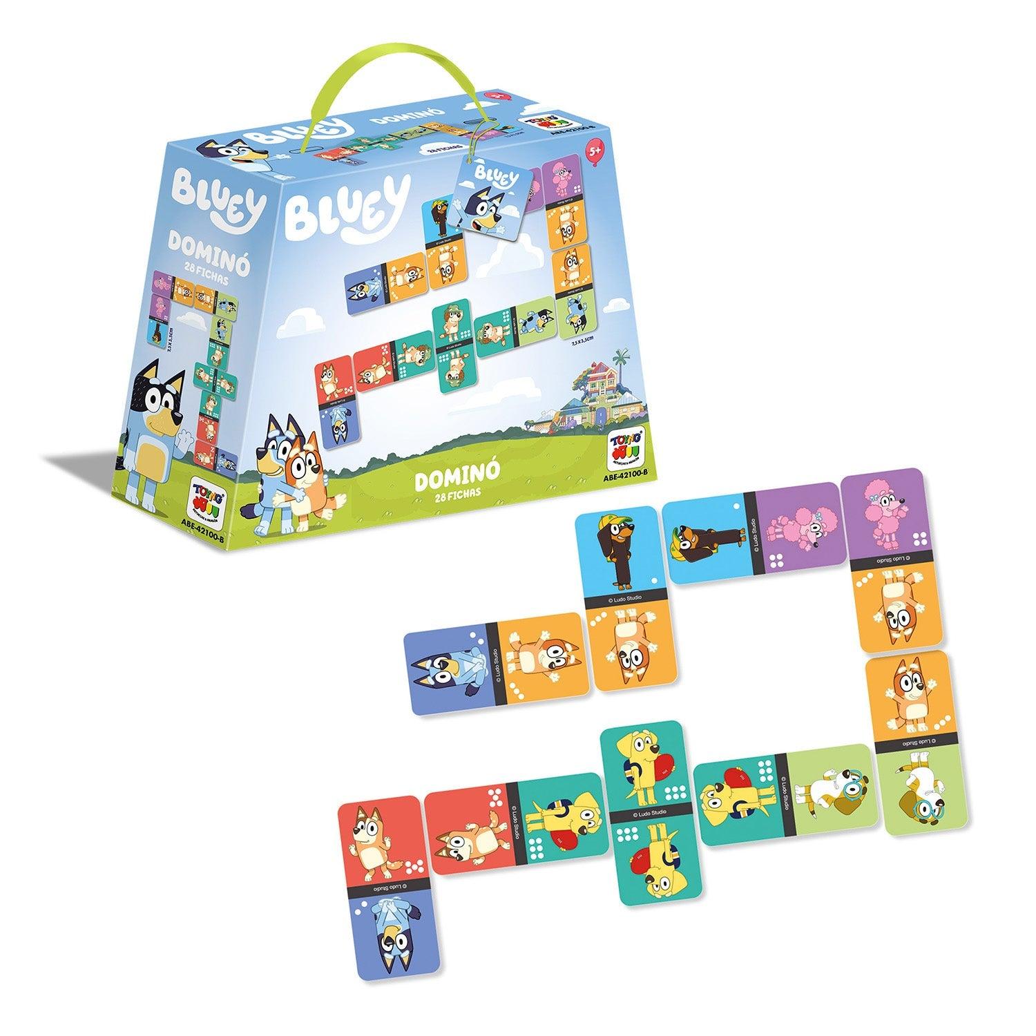 JUEGO DE MESA - DOMINO - BLUEY - PERÚ - 2