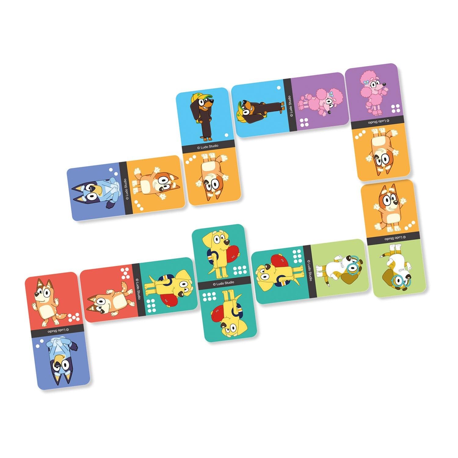 JUEGO DE MESA - DOMINO - BLUEY - PERÚ - 3