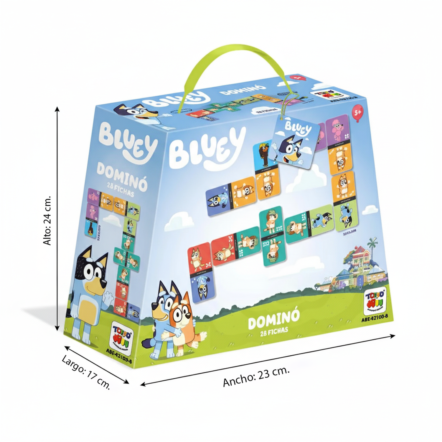 JUEGO DE MESA - DOMINO - BLUEY - PERÚ - 5