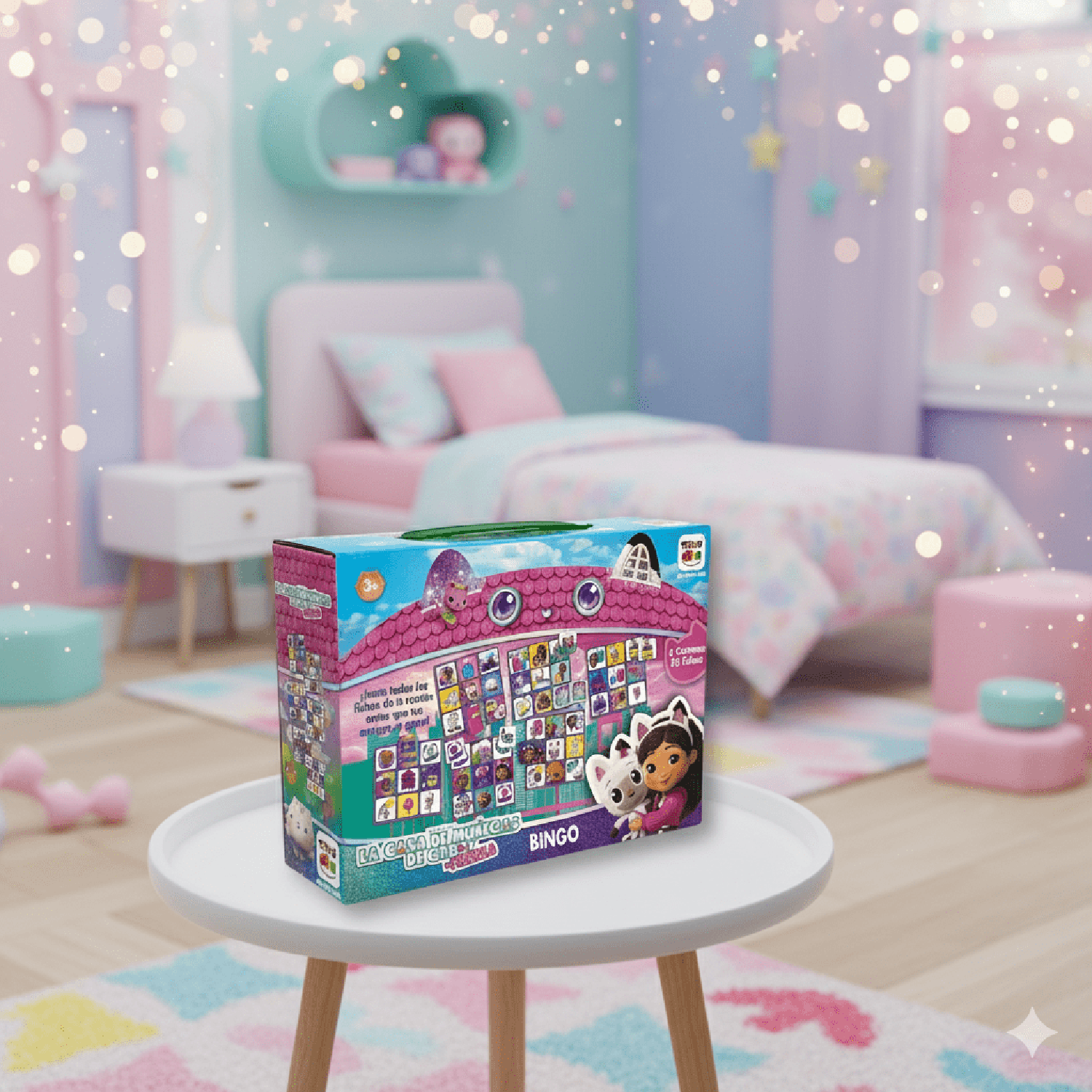 JUEGO DE MESA BINGO - GABBY’S DOLL HOUSE - PERÚ - 2