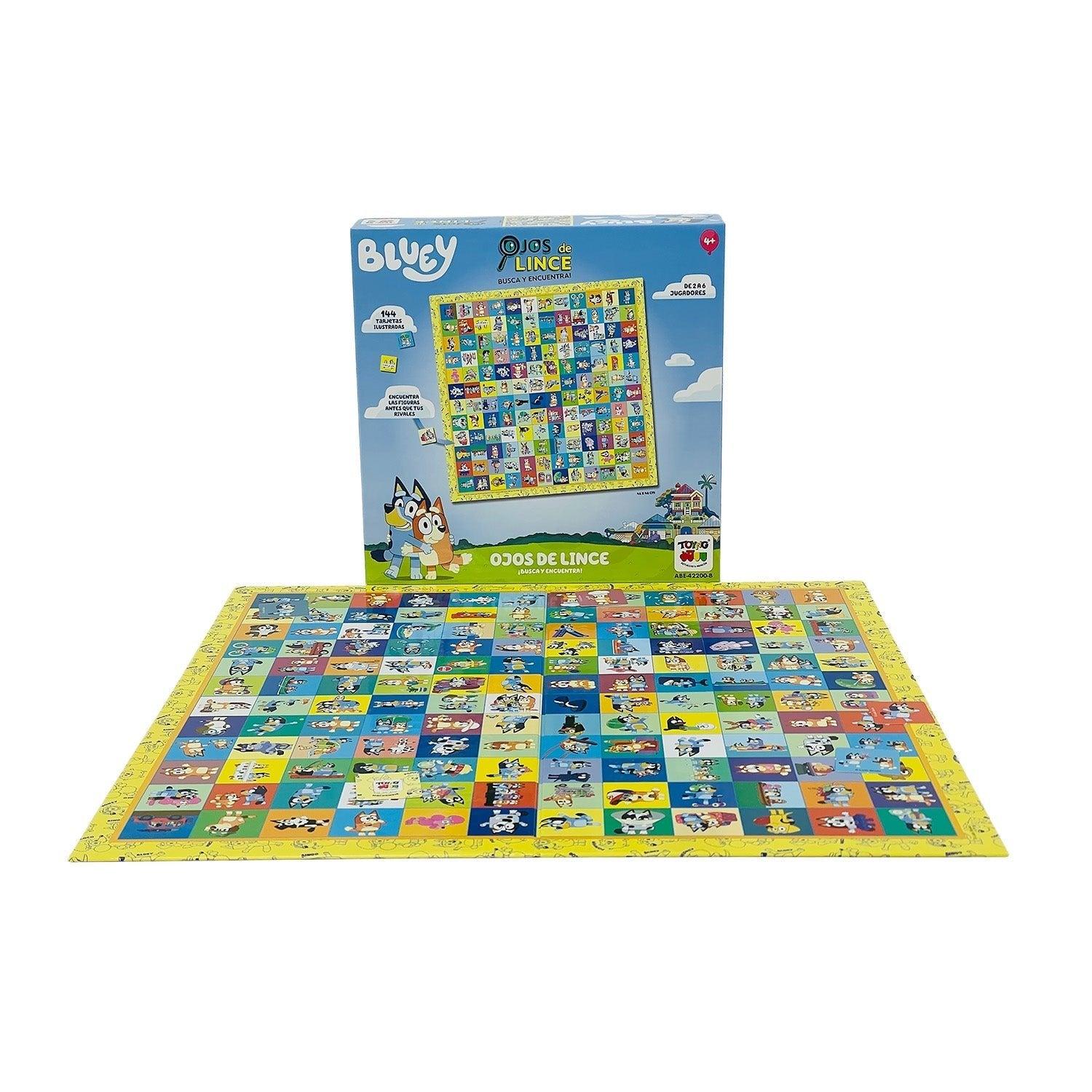JUEGO DE MESA OJOS DE LINCE - BLUEY - PERÚ - 3