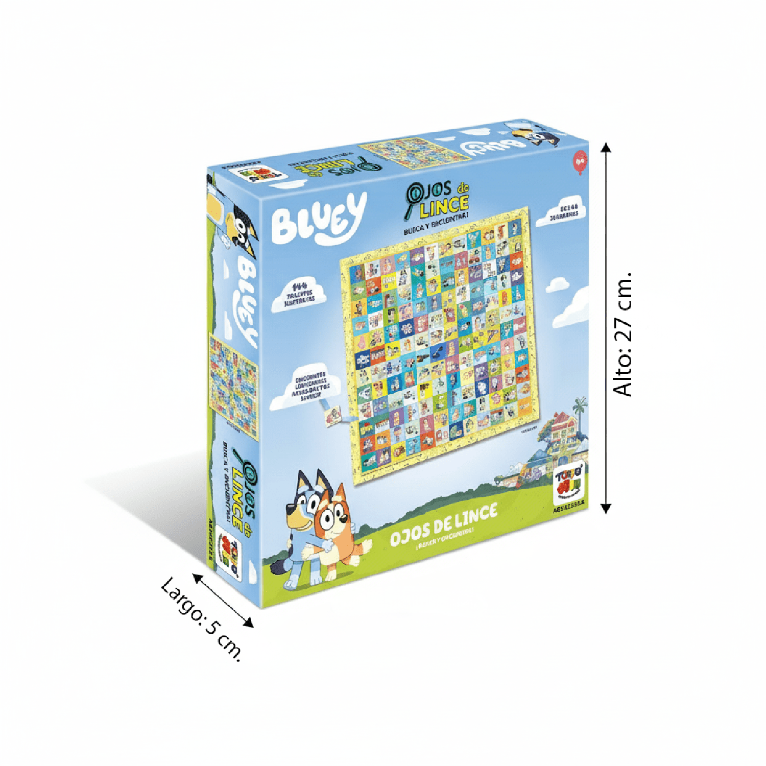 JUEGO DE MESA OJOS DE LINCE - BLUEY - PERÚ - 5