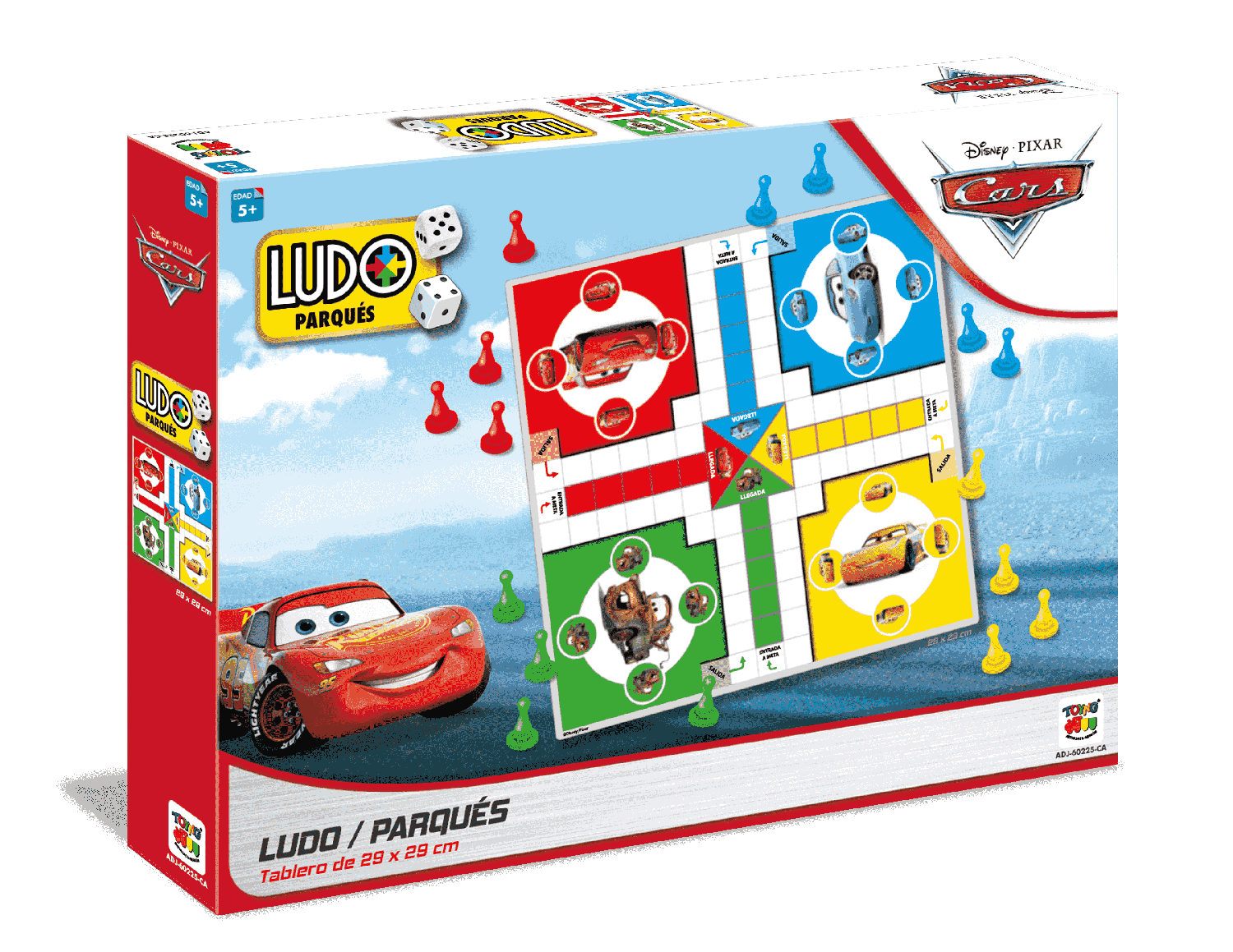 JUEGO DE MESA - LUDO CARS - PERÚ - 1