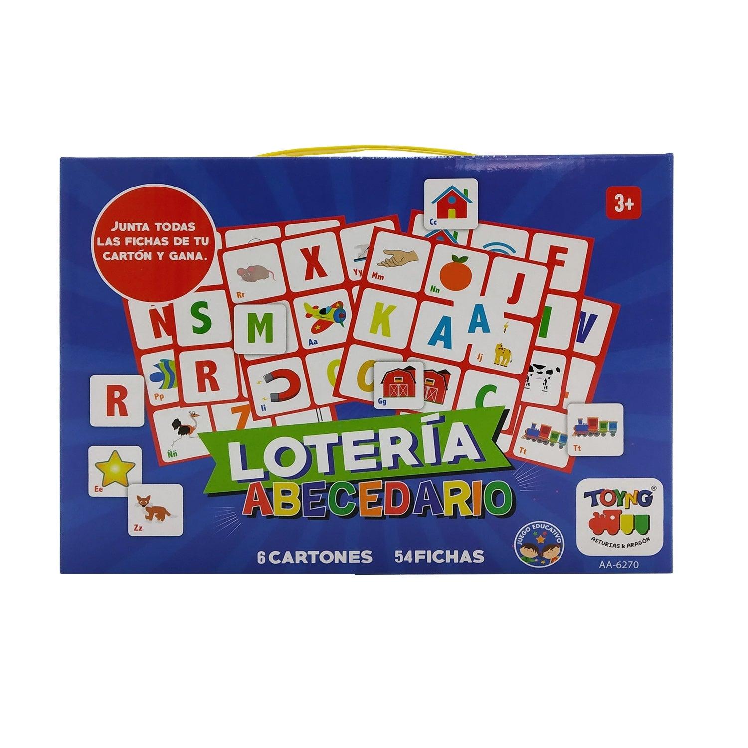 JUEGO DE MESA - LOTERIA ABECEDARIO - PERÚ - 1