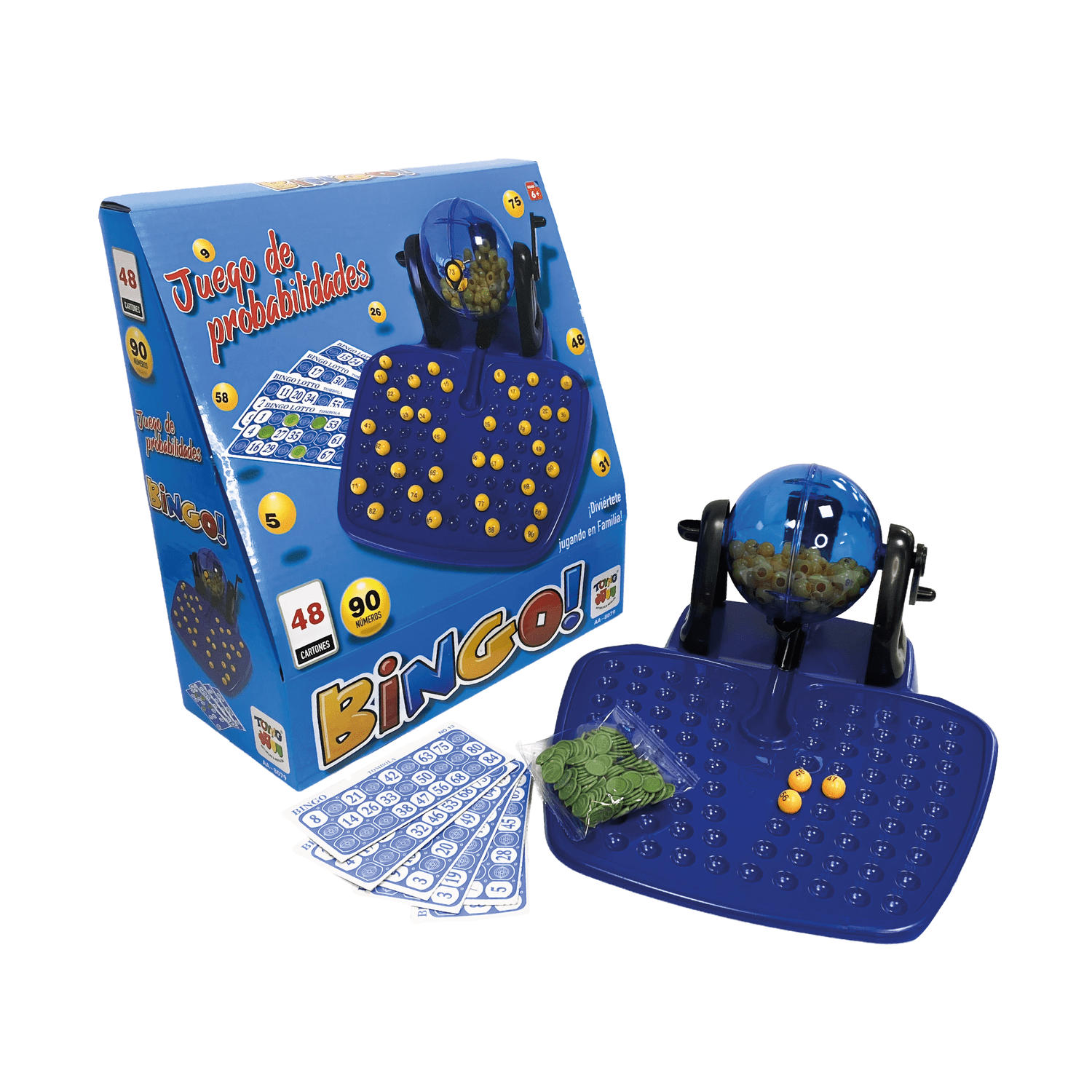 JUEGO DE MESA BINGO GRANDE - TOYNG - PERÚ - 1