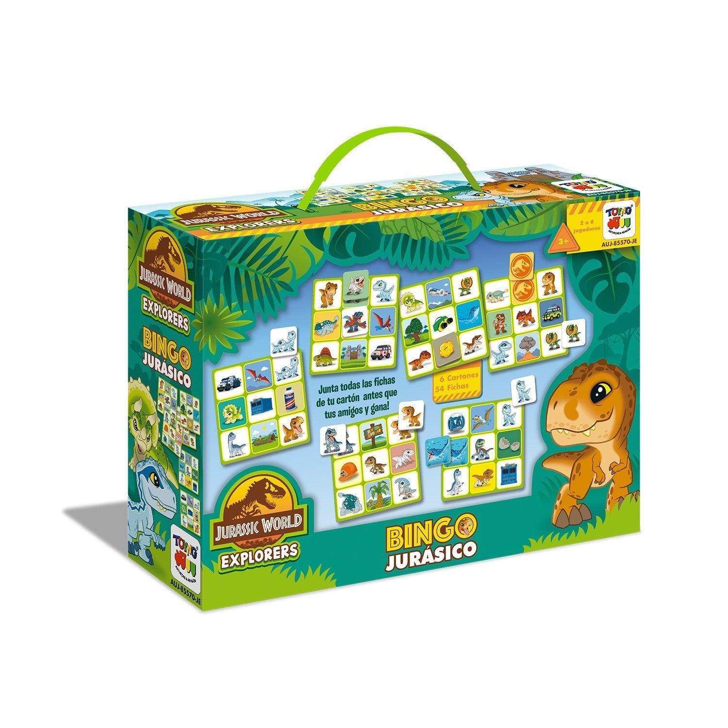 JUEGO DE MESA BINGO - JURASSIC EXPLORER - PERÚ - 1