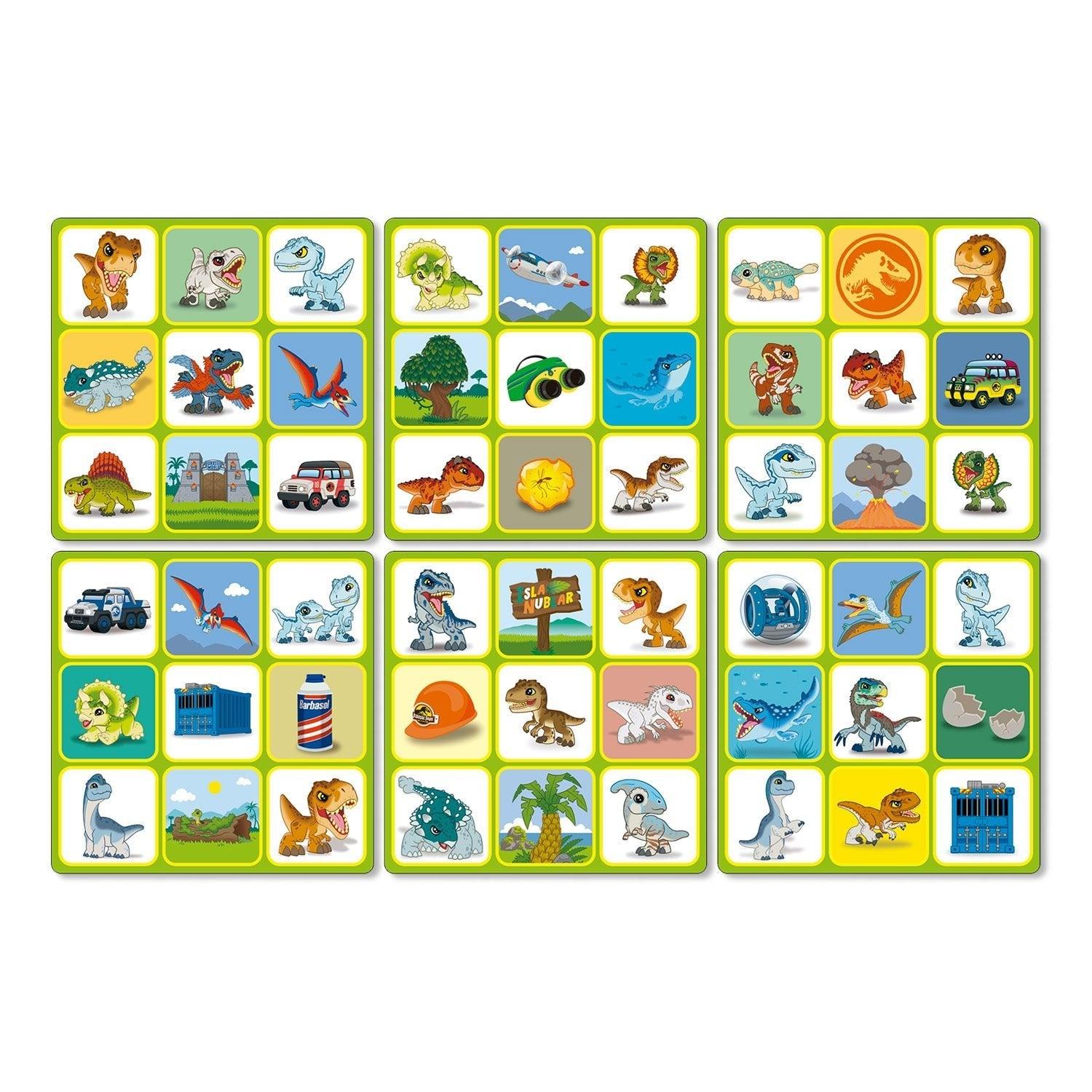JUEGO DE MESA BINGO - JURASSIC EXPLORER - PERÚ - 2