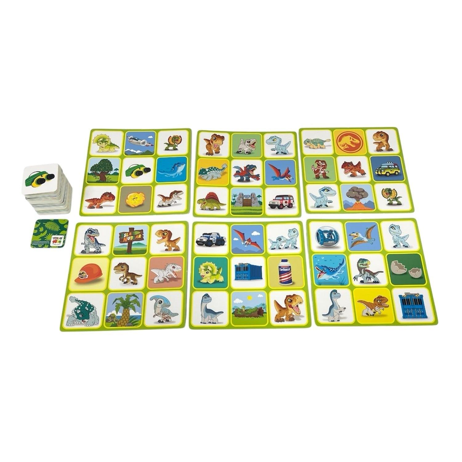 JUEGO DE MESA BINGO - JURASSIC EXPLORER - PERÚ - 3