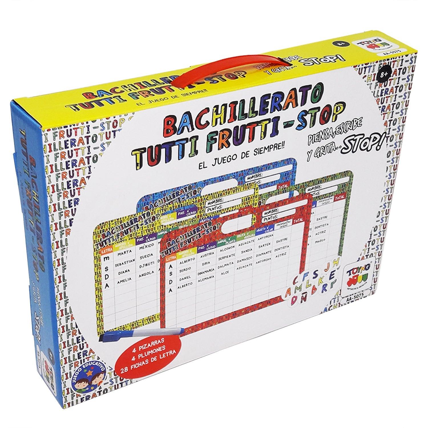 JUEGO DE MESA TUTTI FRUTTI - PERÚ - 3