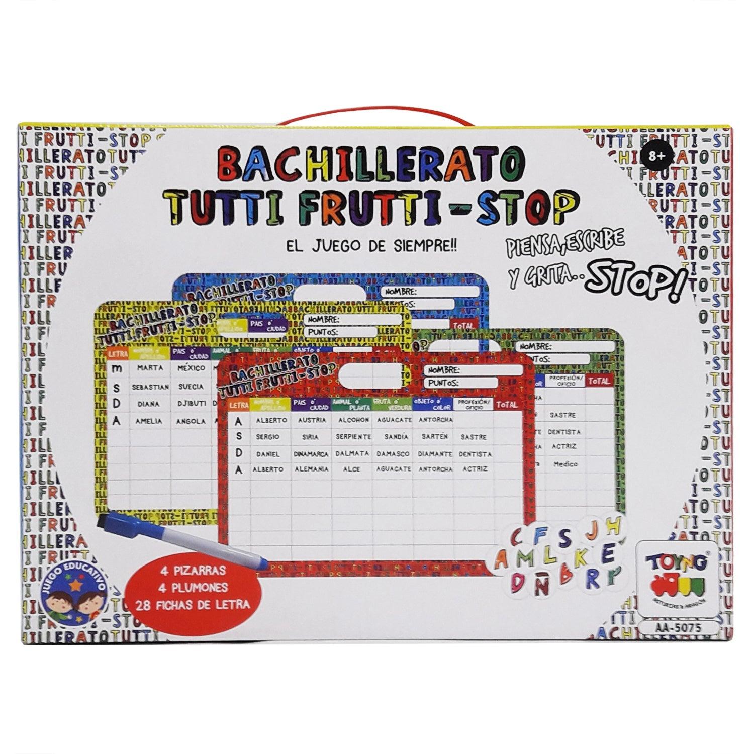 JUEGO DE MESA TUTTI FRUTTI - PERÚ - 4