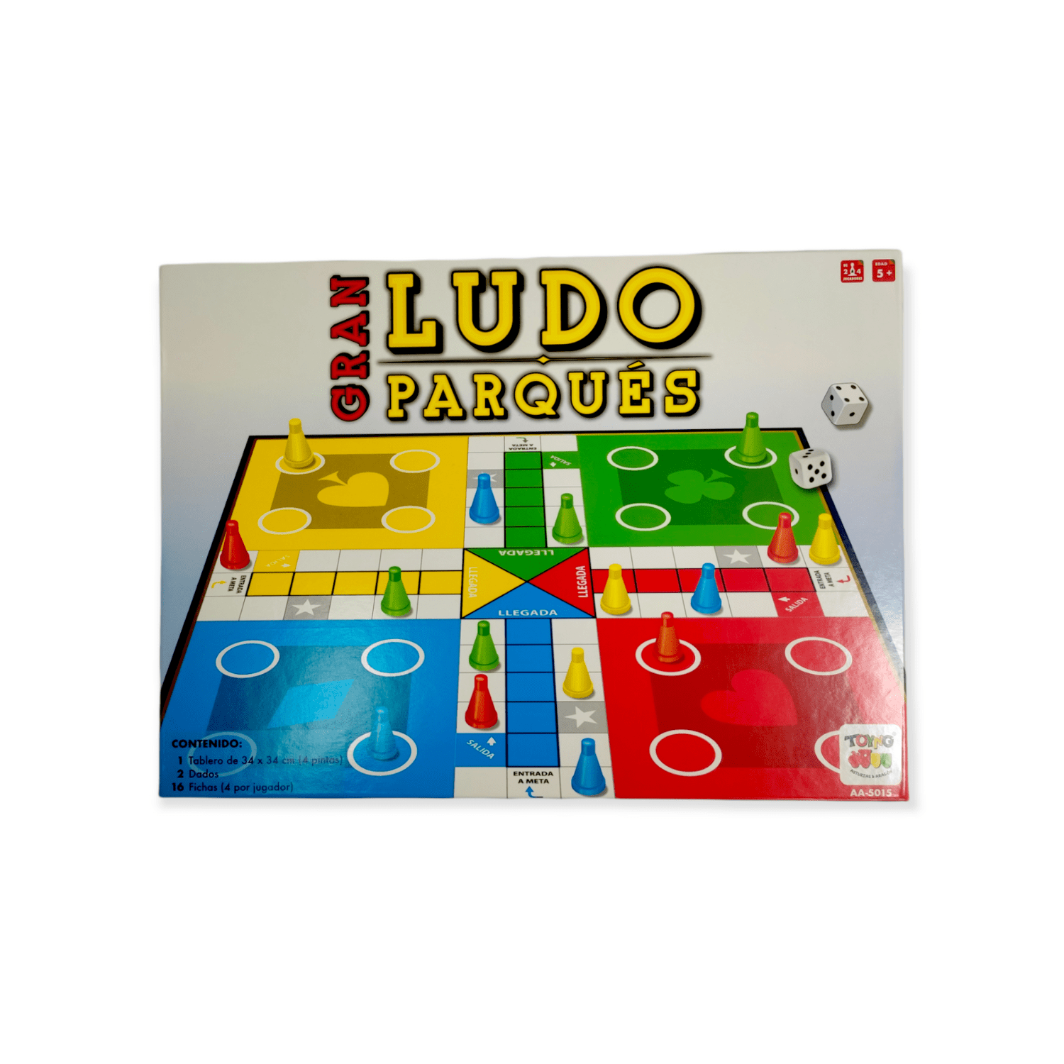 JUEGO DE MESA GRAN LUDO PARQUES - TOYNG - PERÚ - 2