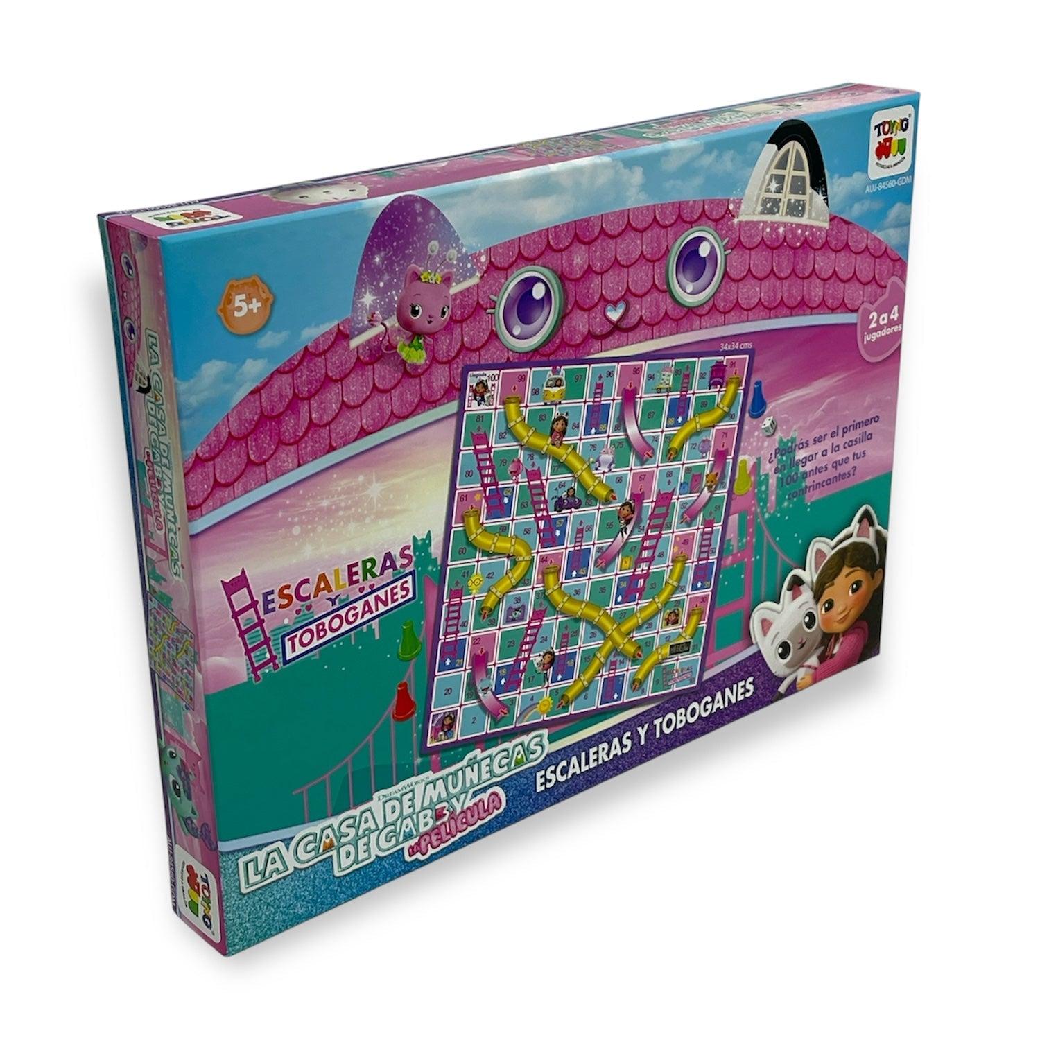 JUEGO DE MESA ESCALERA Y TOBOGANES - GABBY - PERÚ - 1