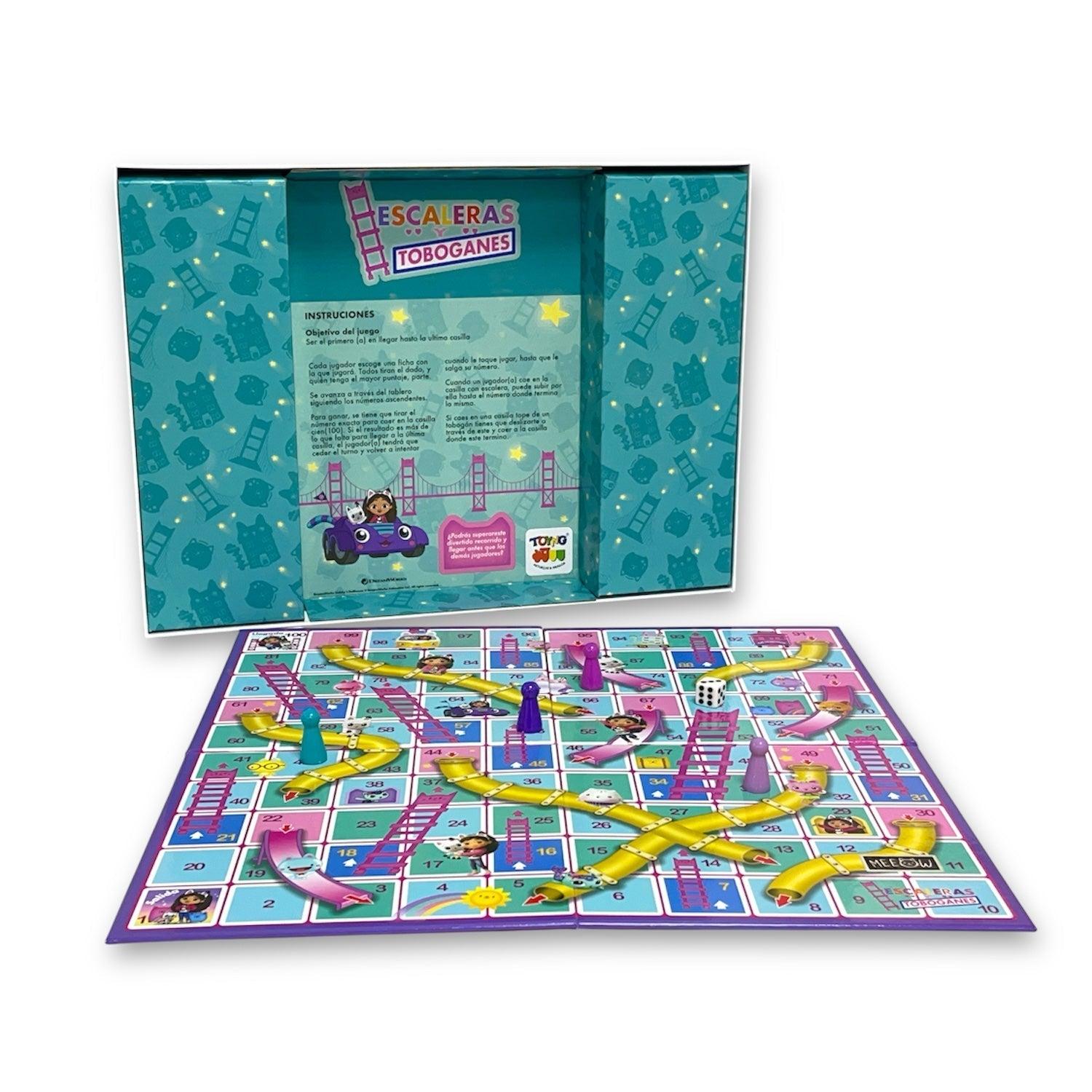JUEGO DE MESA ESCALERA Y TOBOGANES - GABBY - PERÚ - 3