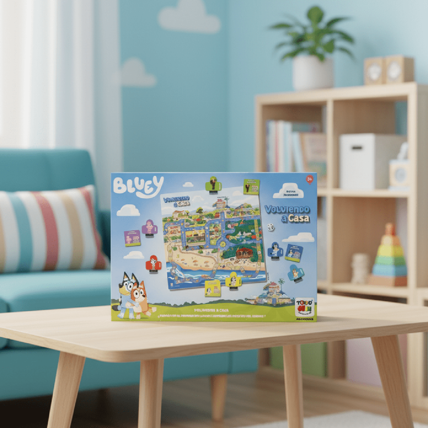 JUEGO DE MESA VOLVIENDO A CASA - BLUEY - PERÚ - 3