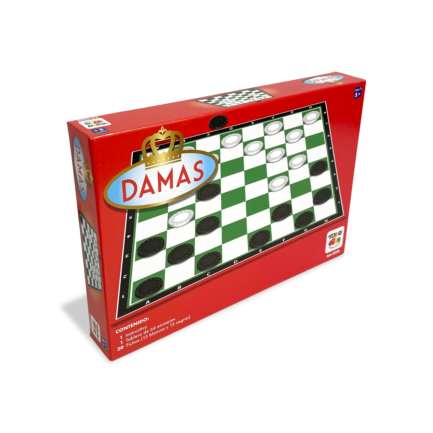 JUEGO DE MESA DAMAS CLÁSICAS - TOYNG - PERÚ - 1