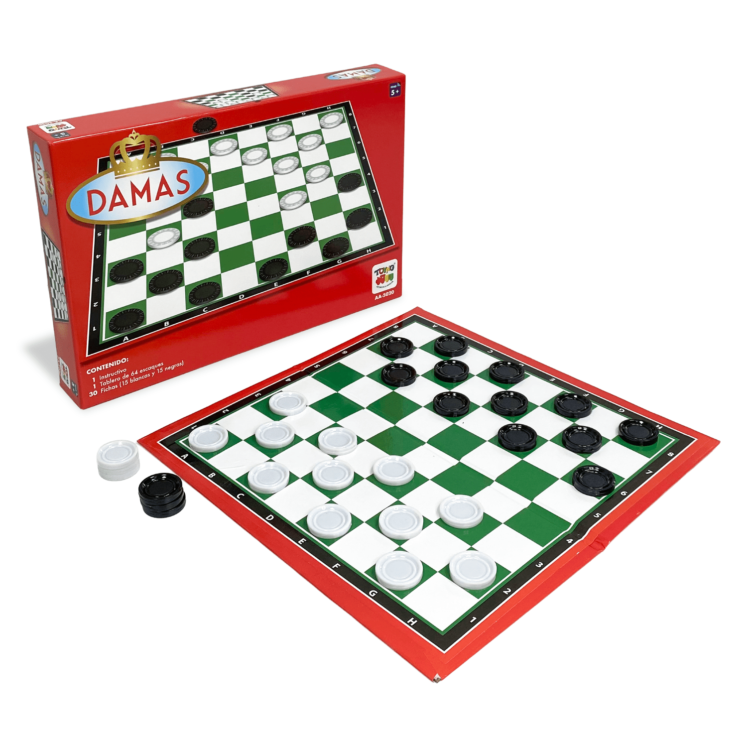 JUEGO DE MESA DAMAS CLÁSICAS - TOYNG - PERÚ - 2