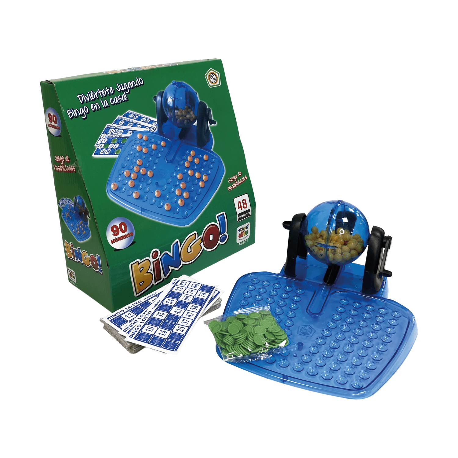 JUEGO DE MESA BINGO MEDIANO - TOYNG - PERÚ - 1