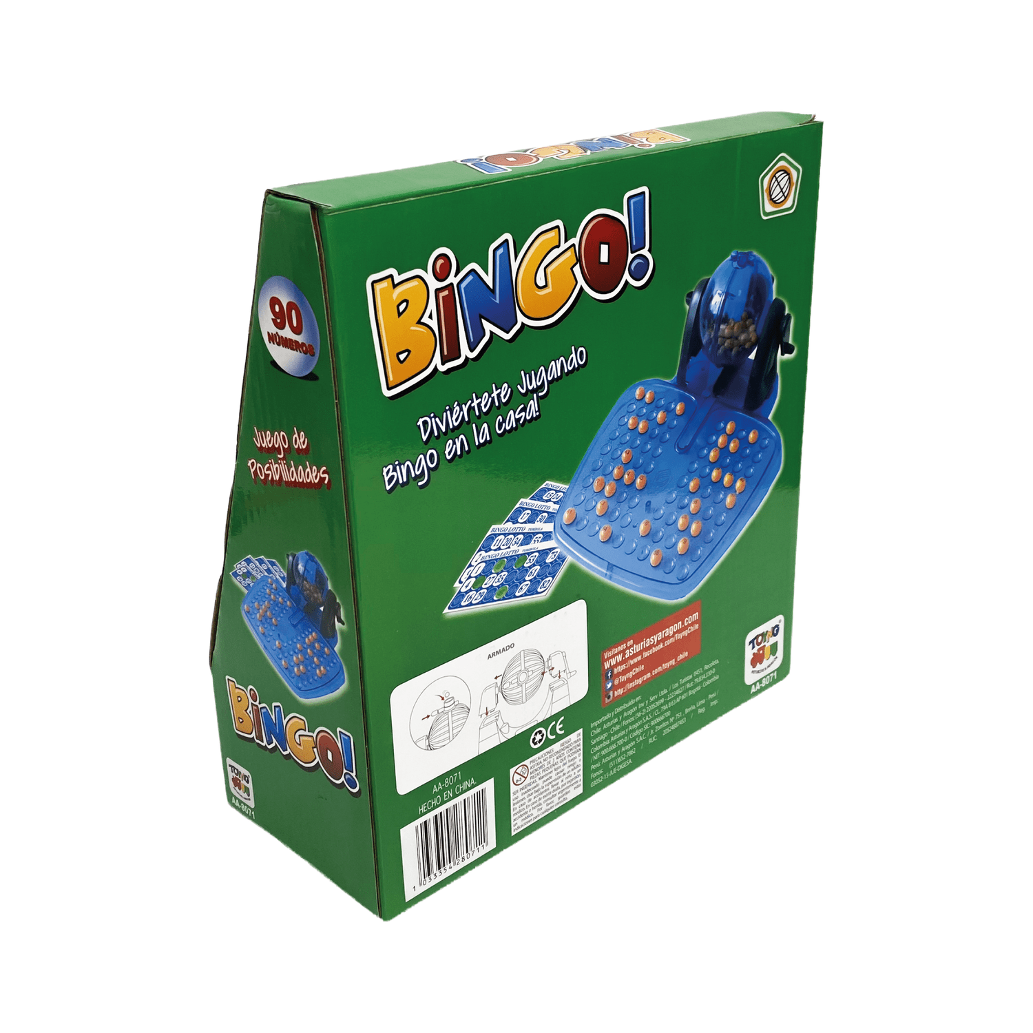JUEGO DE MESA BINGO MEDIANO - TOYNG - PERÚ - 3