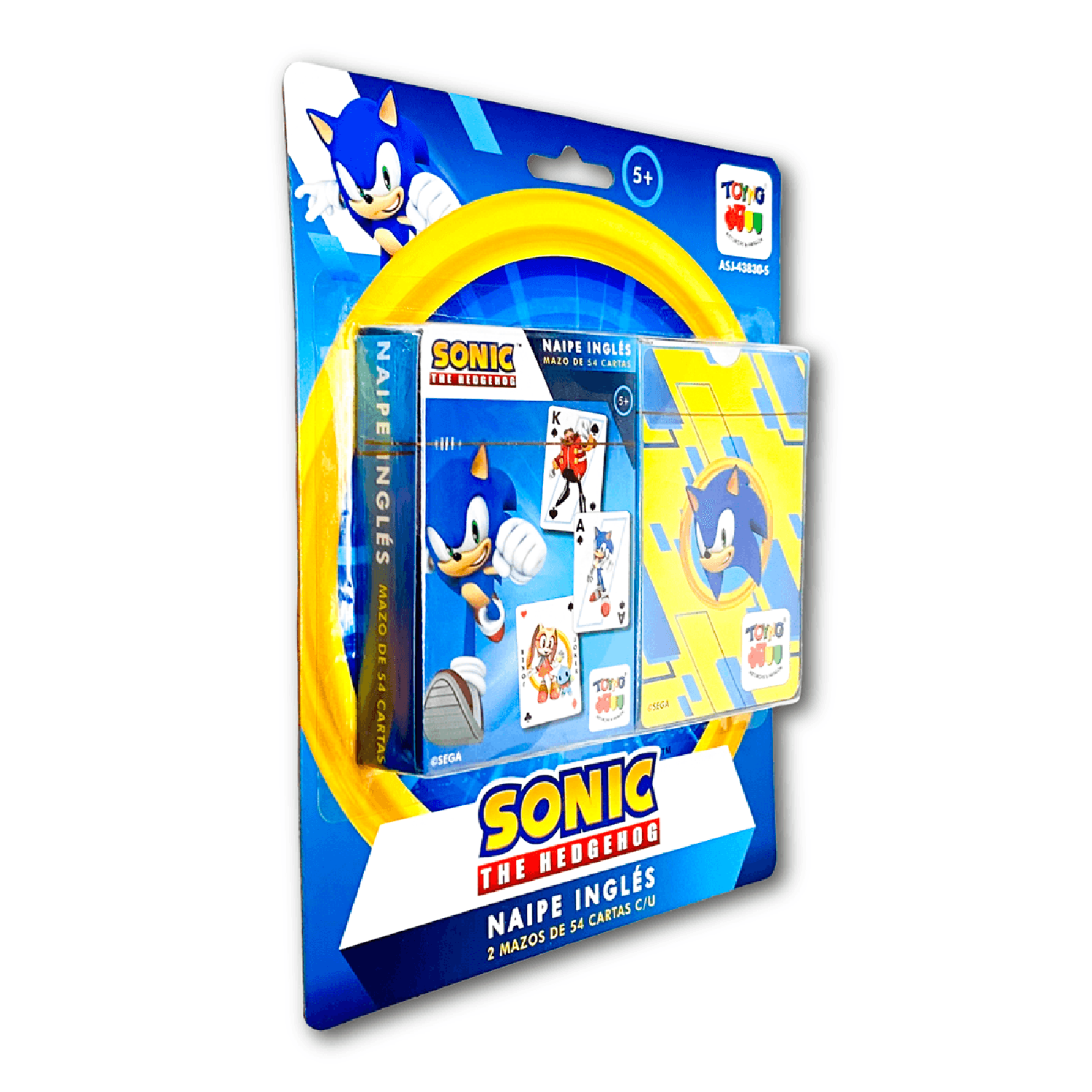 JUEGO DE MESA NAIPE INGLÉS - SONIC - PERÚ - 2