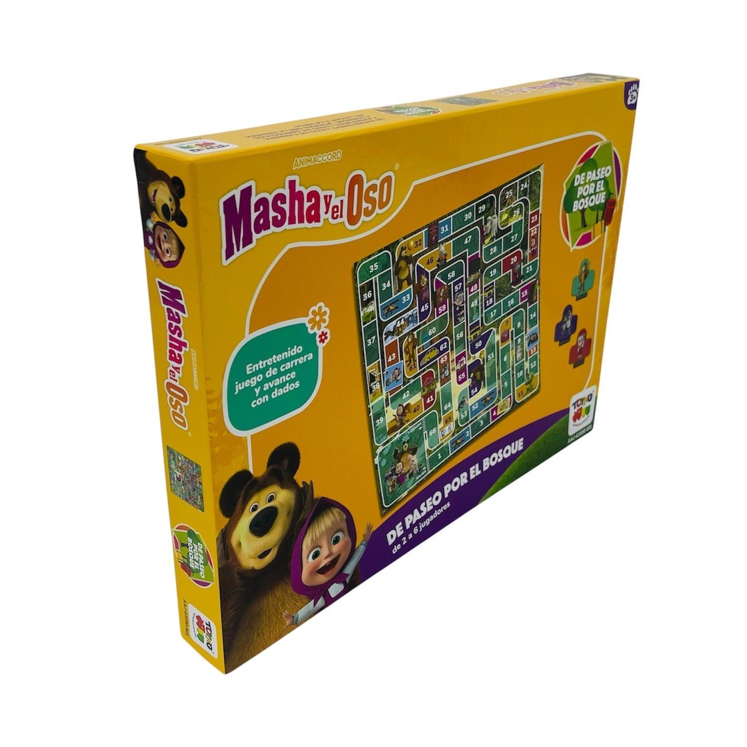 JUEGO DE MESA PASEO POR EL BOSQUE - MASHA Y EL OSO - PERÚ - 4