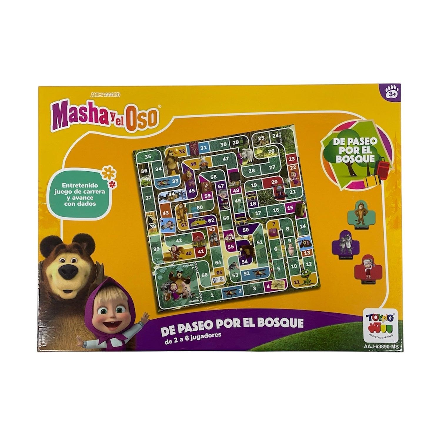 JUEGO DE MESA PASEO POR EL BOSQUE - MASHA Y EL OSO - PERÚ - 5