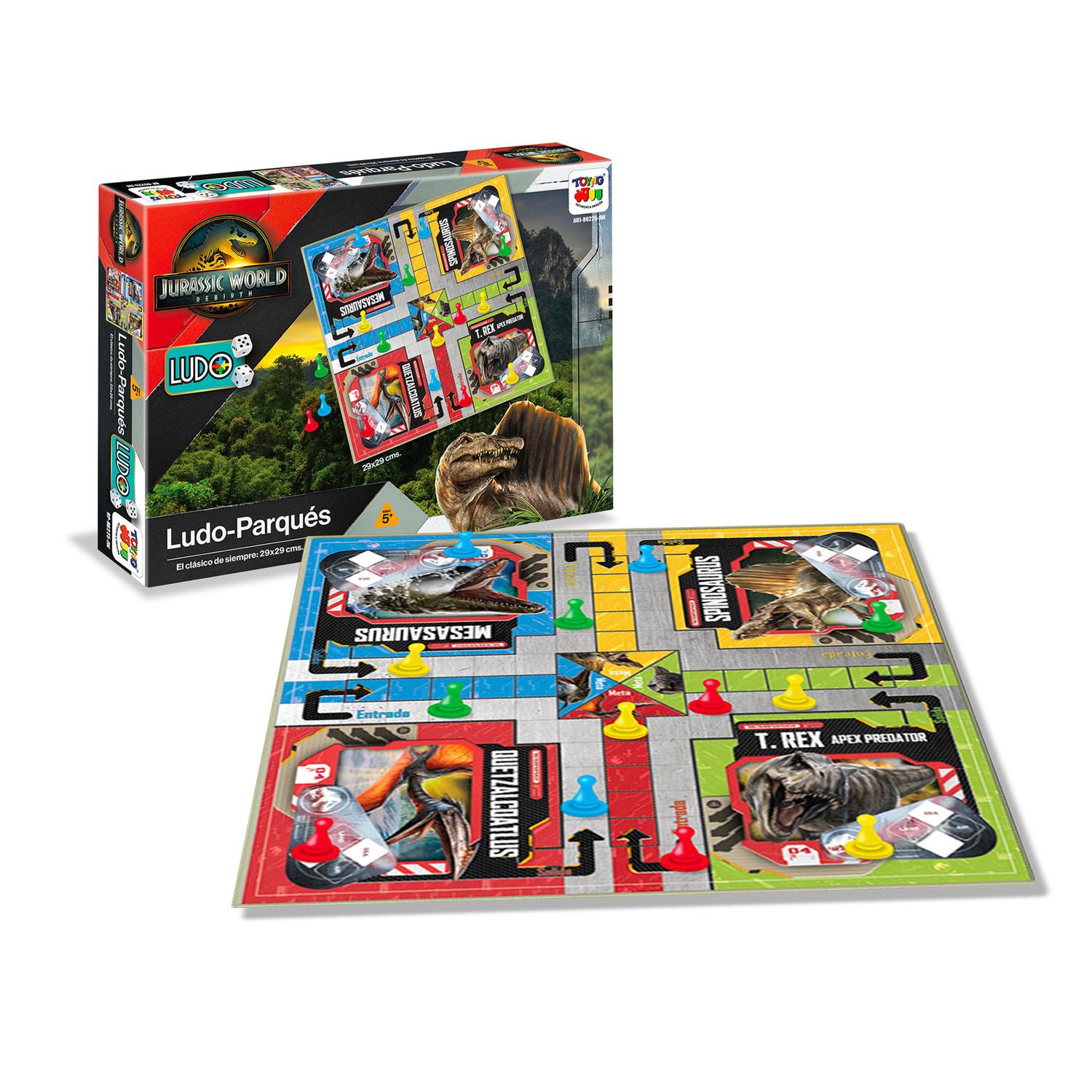 JUEGO DE MESA - LUDO - JURASSIC WORLD - PERÚ - 2