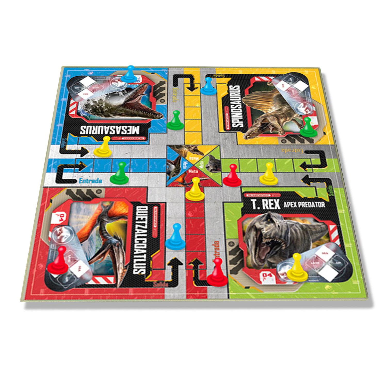 JUEGO DE MESA - LUDO - JURASSIC WORLD - PERÚ - 3