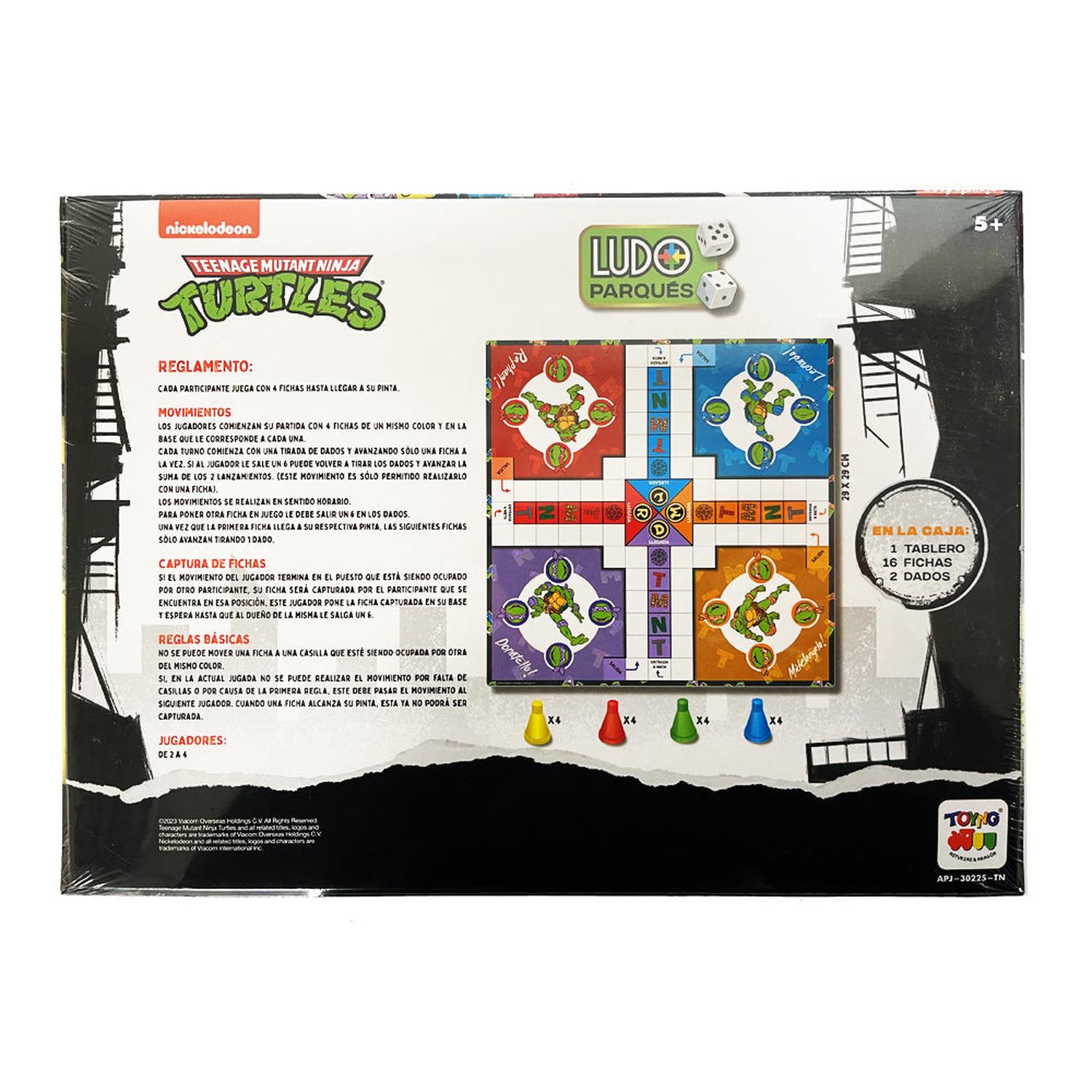 JUEGO DE MESA - LUDO TORTUGAS NINJAS - PERÚ - 4