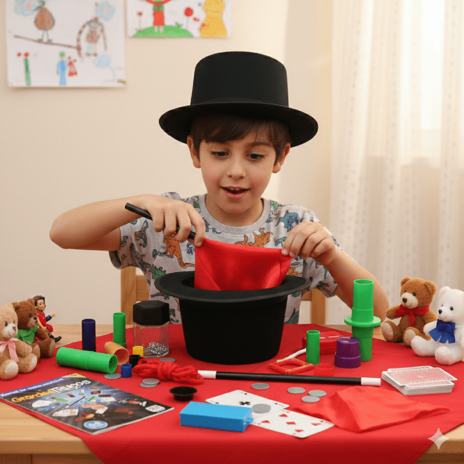 JUEGO DE MAGIA GRANDES TRUCOS SET 2 (65 ACCESORIOS) - TOYNG - PERÚ - 2