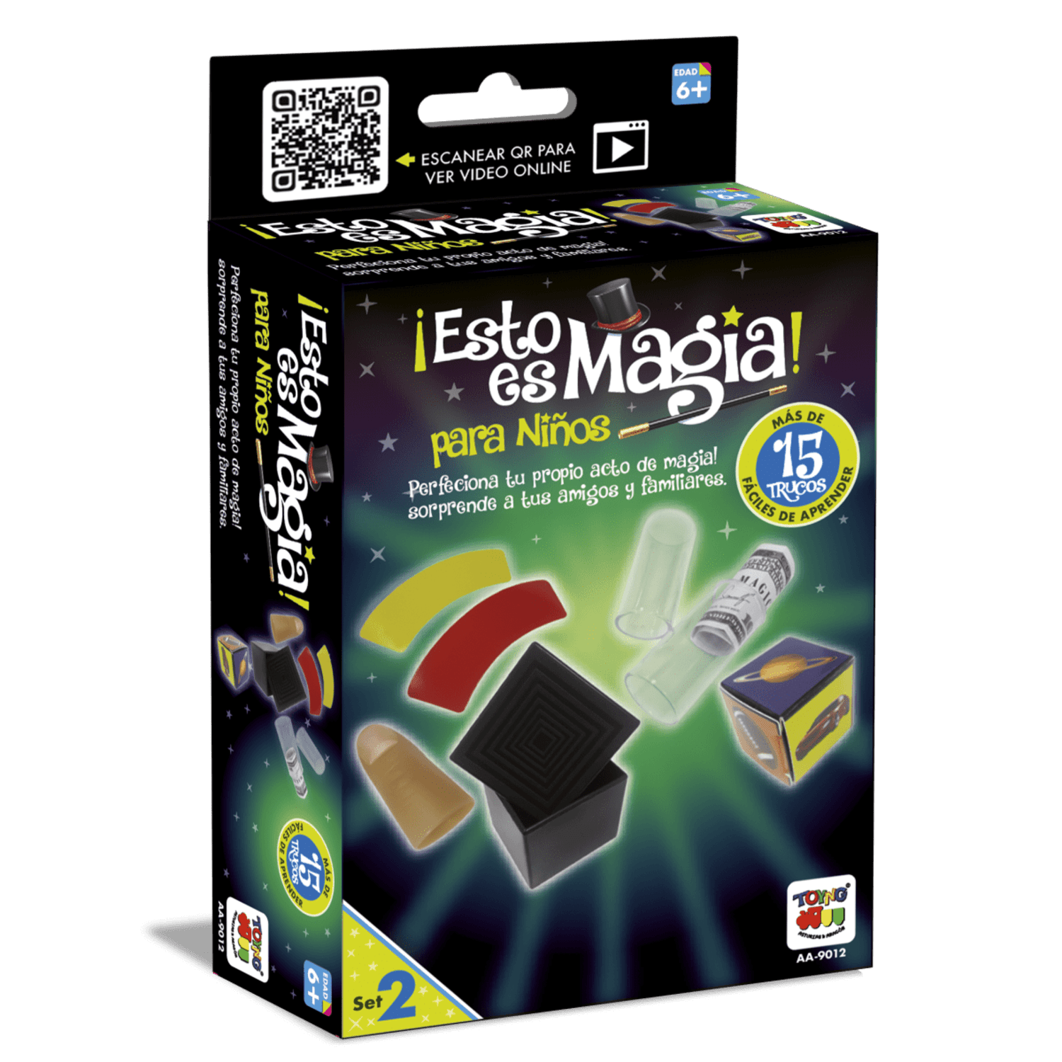 JUEGO DE MAGIA ESTO ES MAGIA SET 2 (15 TRUCOS) - TOYNG - PERÚ - 1