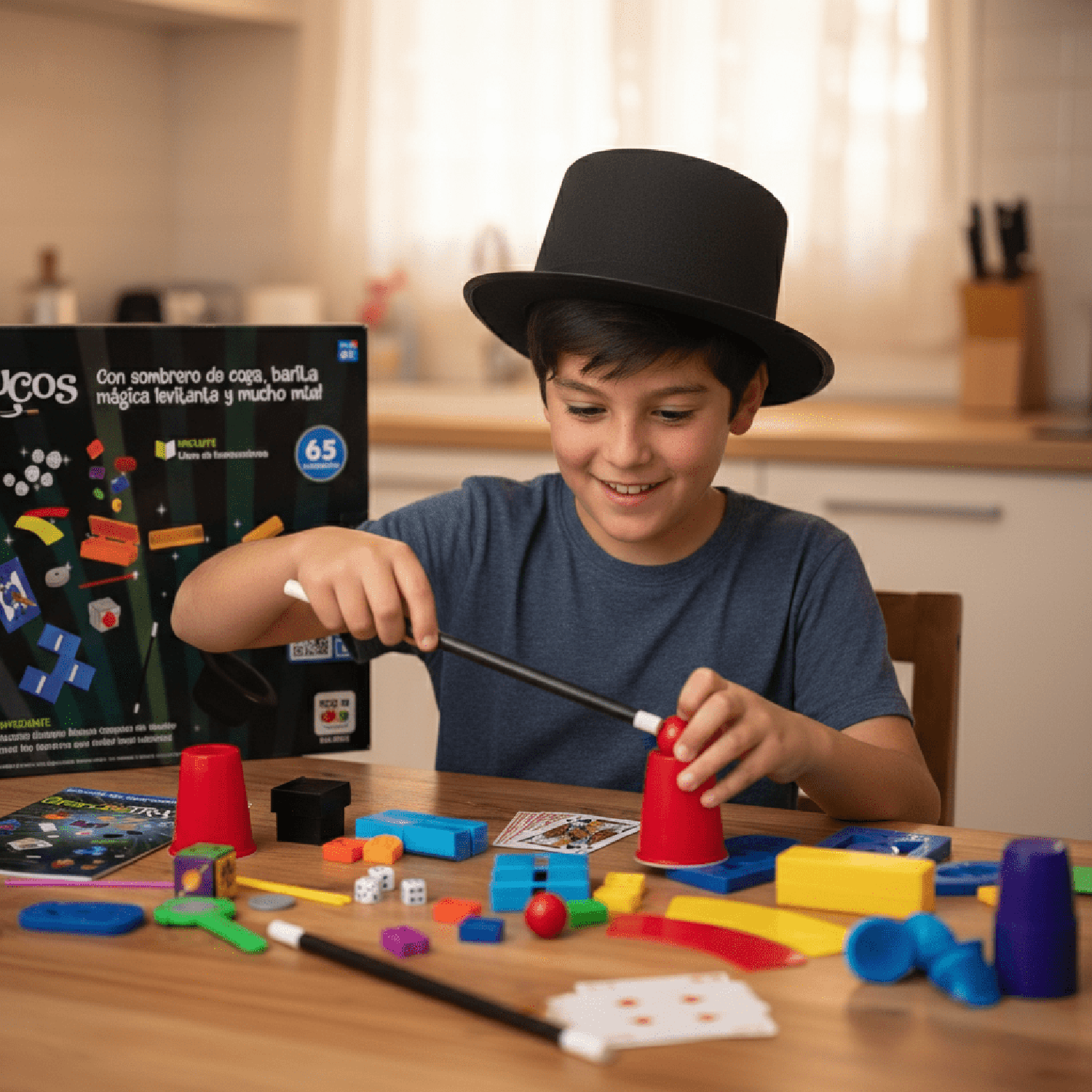 JUEGO DE MAGIA GRANDES TRUCOS SET 1 (65 ACCESORIOS) - TOYNG - PERÚ - 2