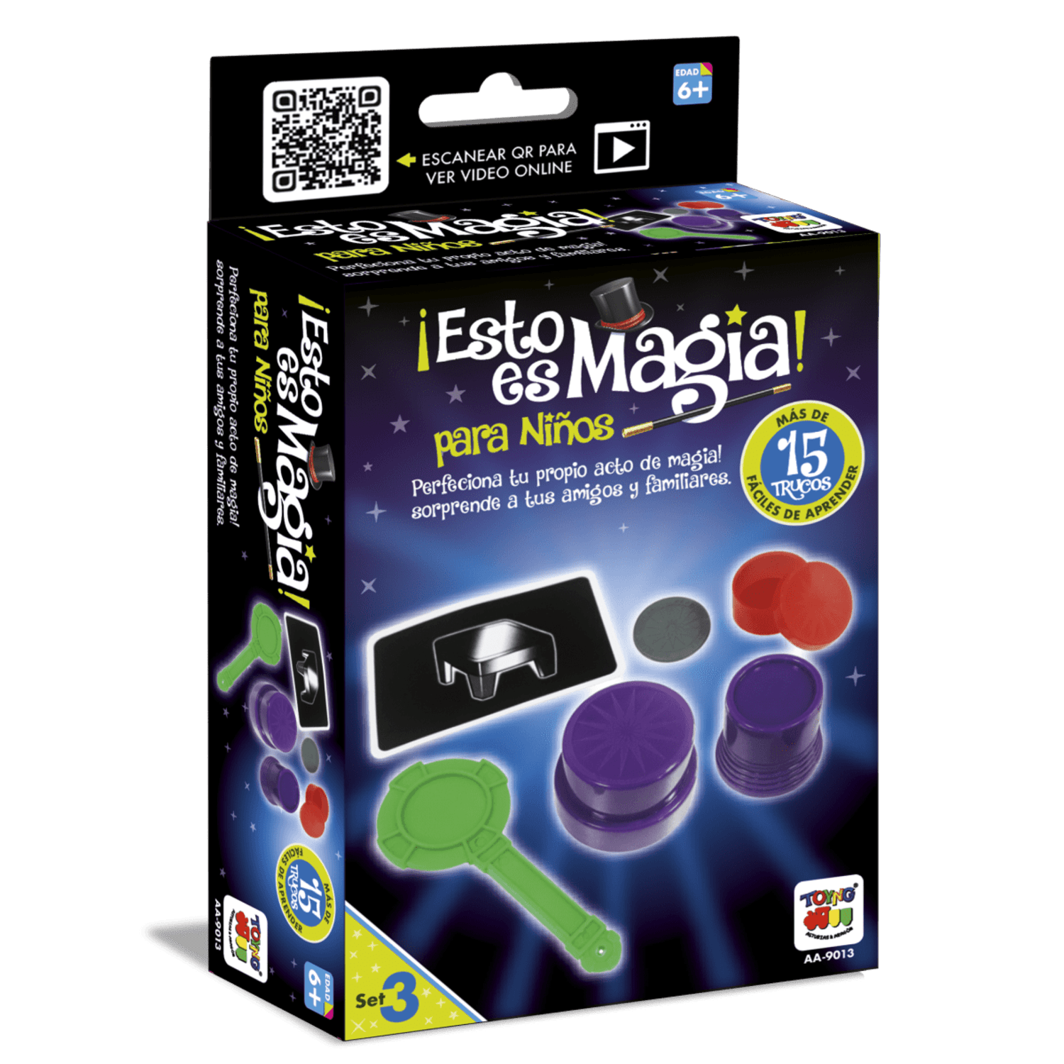 JUEGO DE MAGIA ESTO ES MAGIA SET 3 (15 TRUCOS) - TOYNG - PERÚ - 1