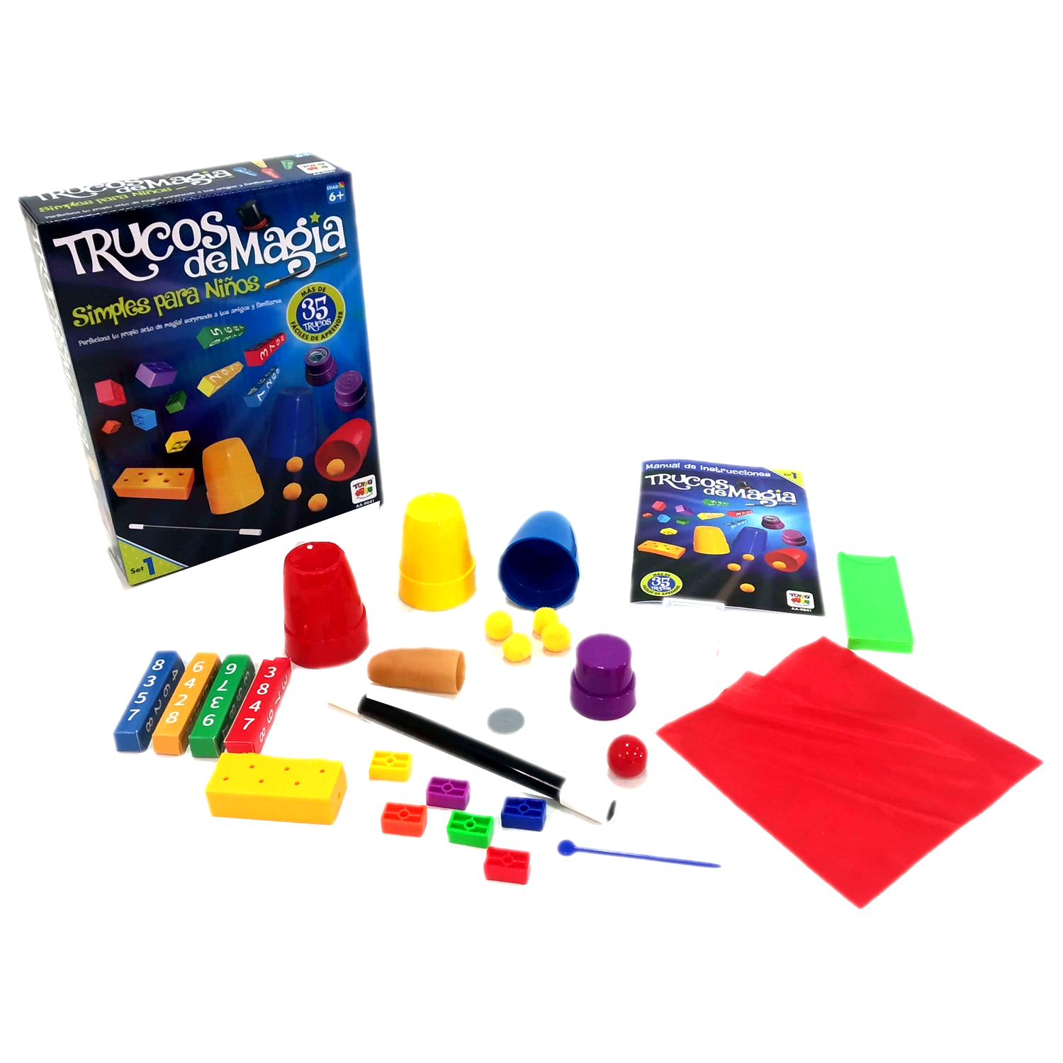 JUEGO DE MAGIA SET DE MAGIA 1 (35 TRUCOS) - TOYNG - PERÚ - 1