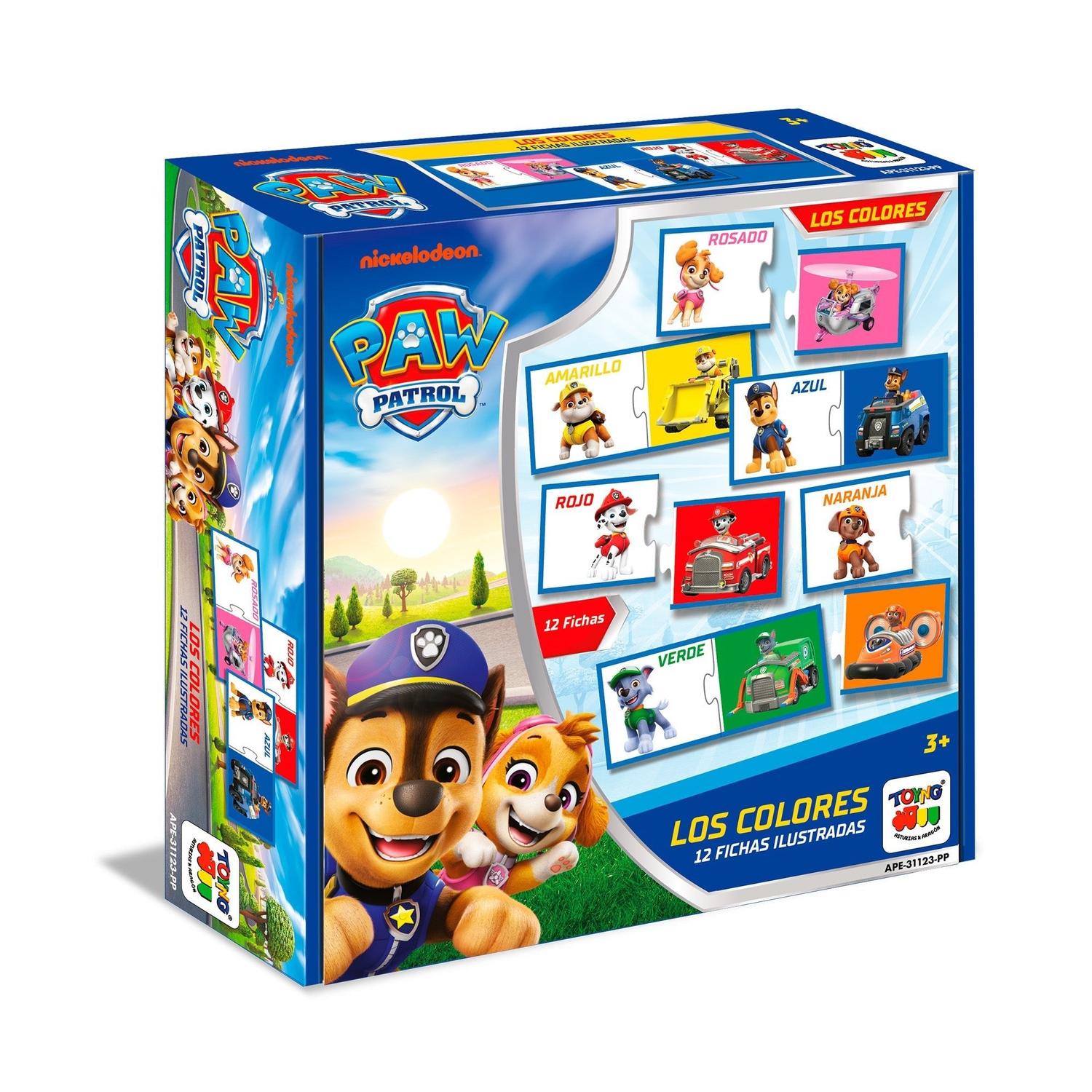 JUEGO EDUCATIVO LOS COLORES - PAW PATROL - PERÚ - 1