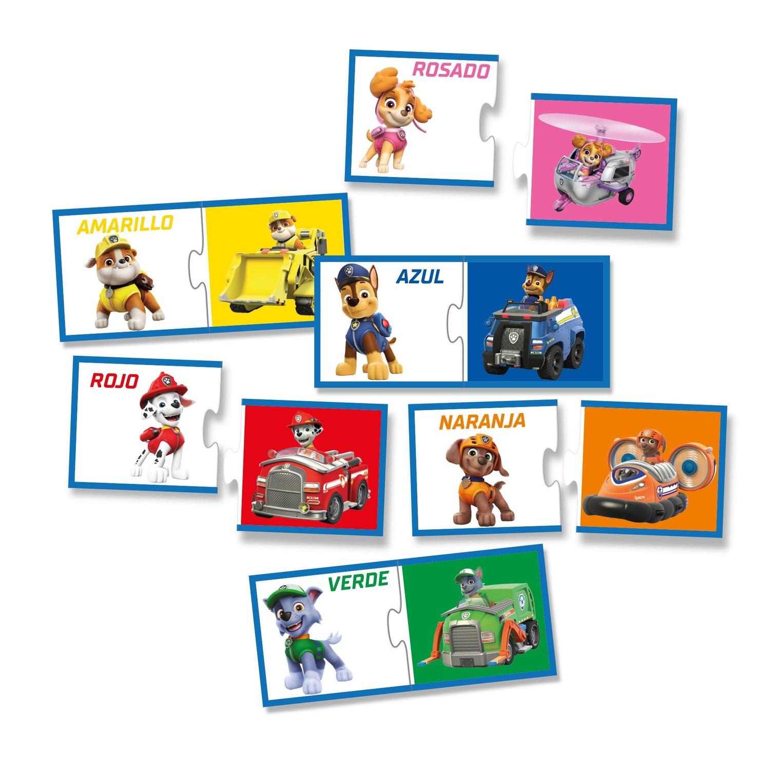 JUEGO EDUCATIVO LOS COLORES - PAW PATROL - PERÚ - 3