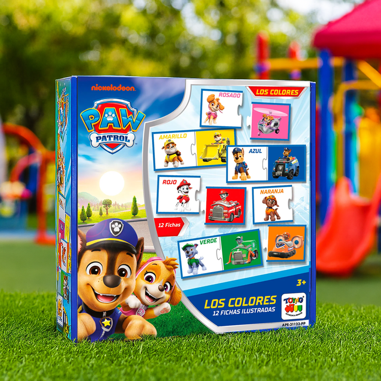 JUEGO EDUCATIVO LOS COLORES - PAW PATROL - PERÚ - 4