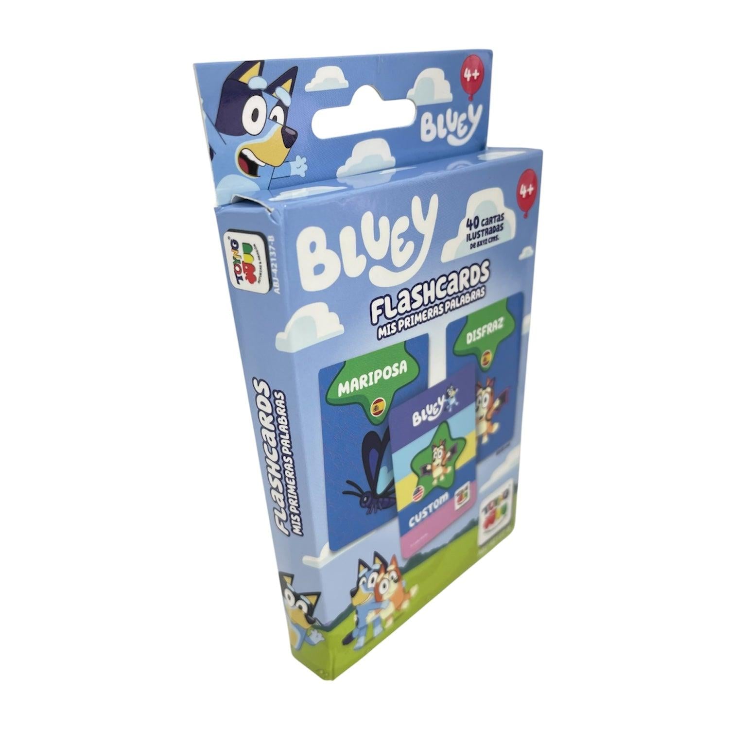 JUEGO EDUCATIVO FLASH CARDS MIS PRIMERAS PALABRAS - BLUEY - PERÚ - 3