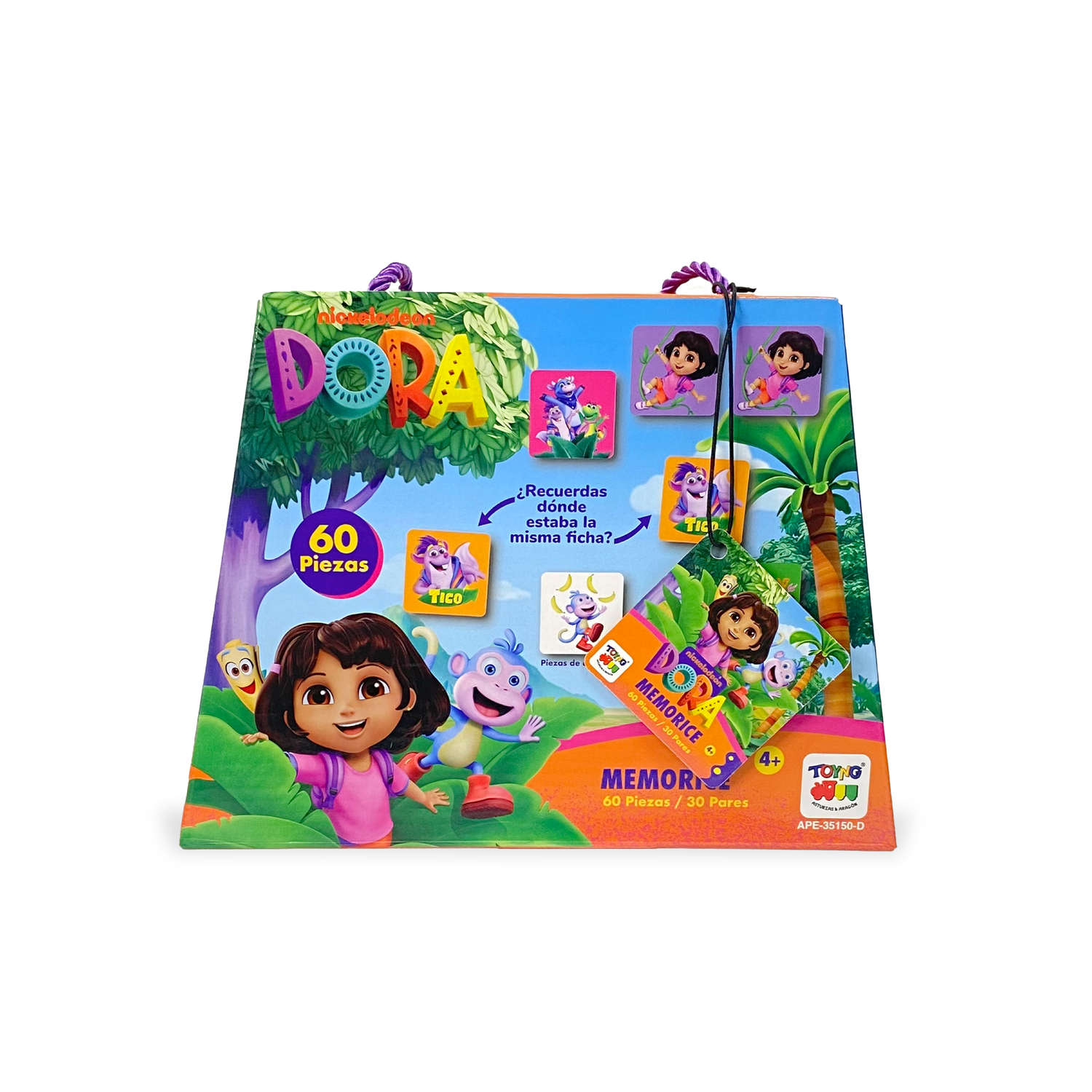 JUEGO EDUCATIVO DE MEMORIA - MEMORICE - DORA LA EXPLORADORA - PERÚ - 2