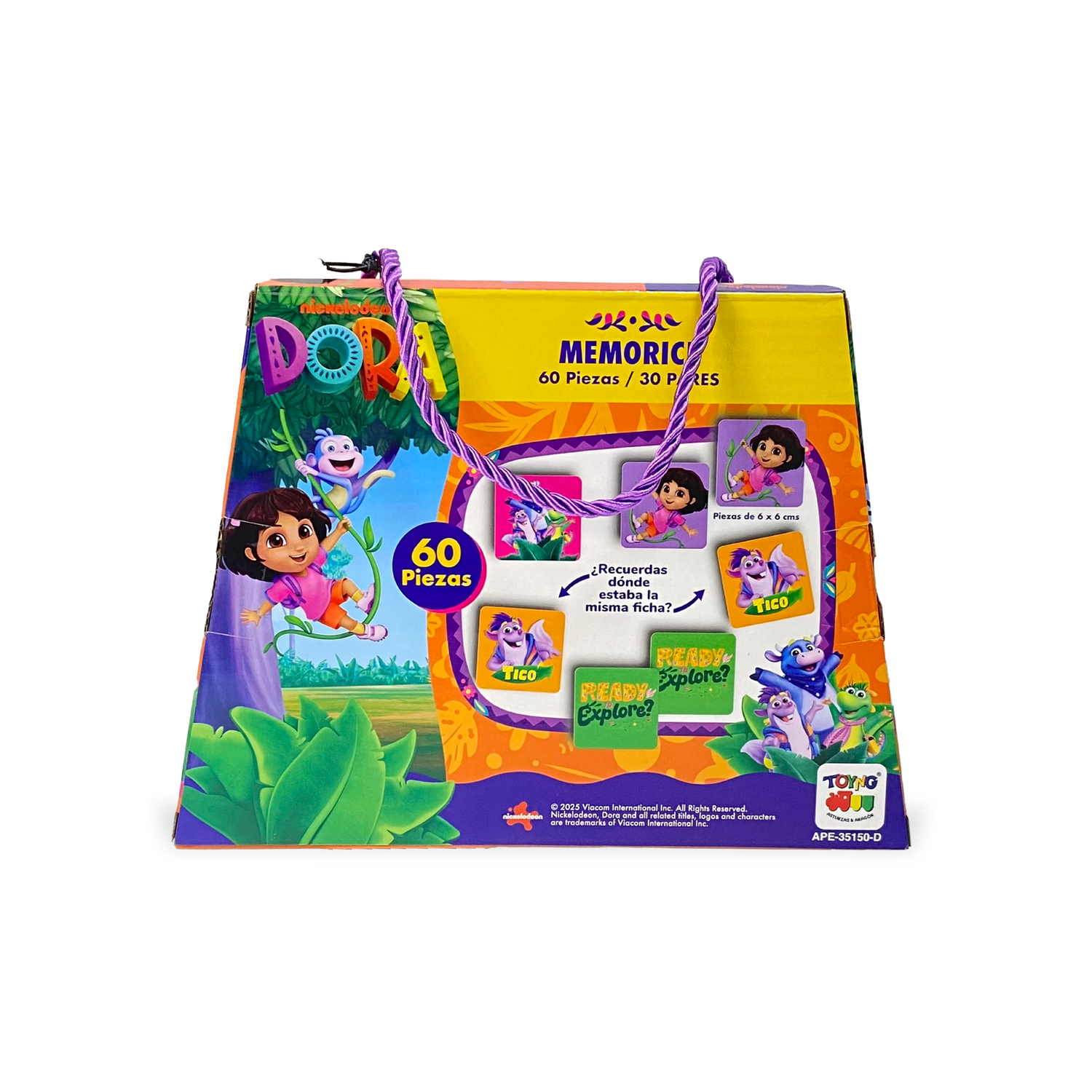 JUEGO EDUCATIVO DE MEMORIA - MEMORICE - DORA LA EXPLORADORA - PERÚ - 3