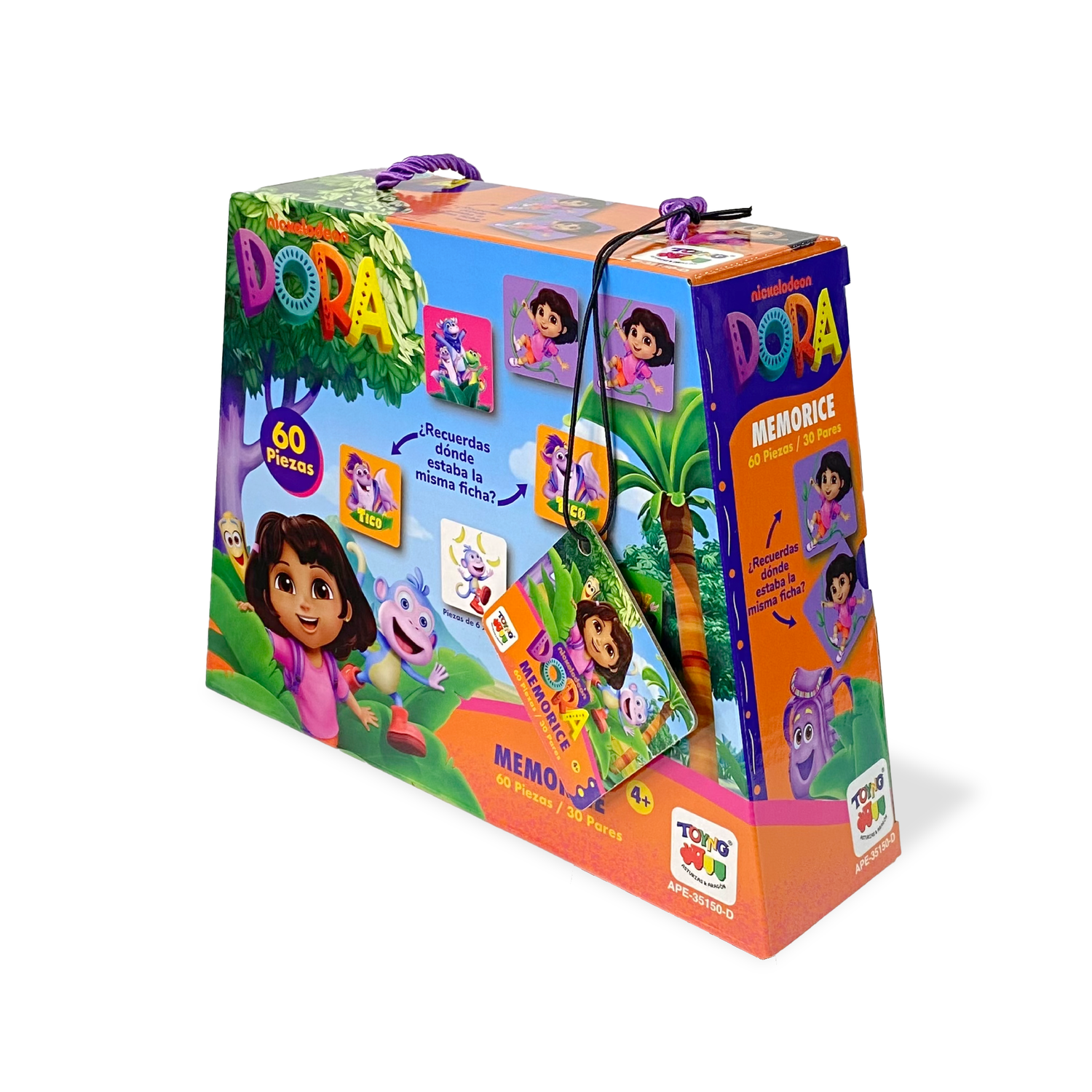 JUEGO EDUCATIVO DE MEMORIA - MEMORICE - DORA LA EXPLORADORA - PERÚ - 4