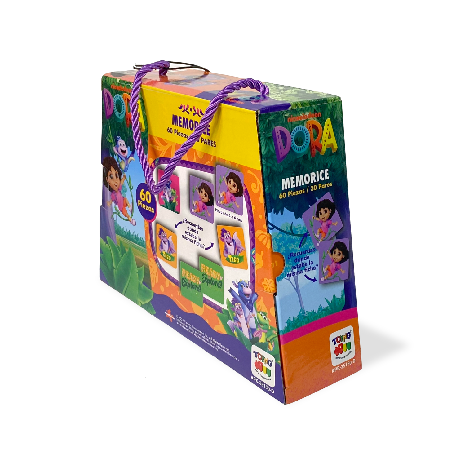JUEGO EDUCATIVO DE MEMORIA - MEMORICE - DORA LA EXPLORADORA - PERÚ - 5
