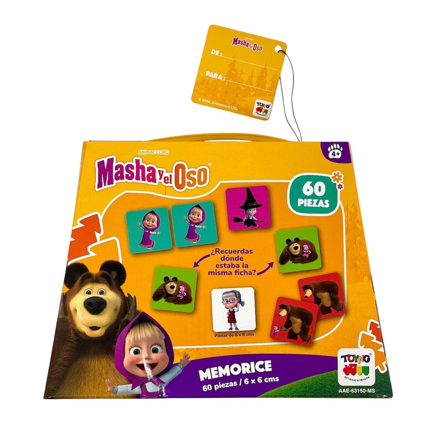 JUEGO EDUCATIVO - MEMORICE 60 PIEZAS - MASHA - PERÚ - 1
