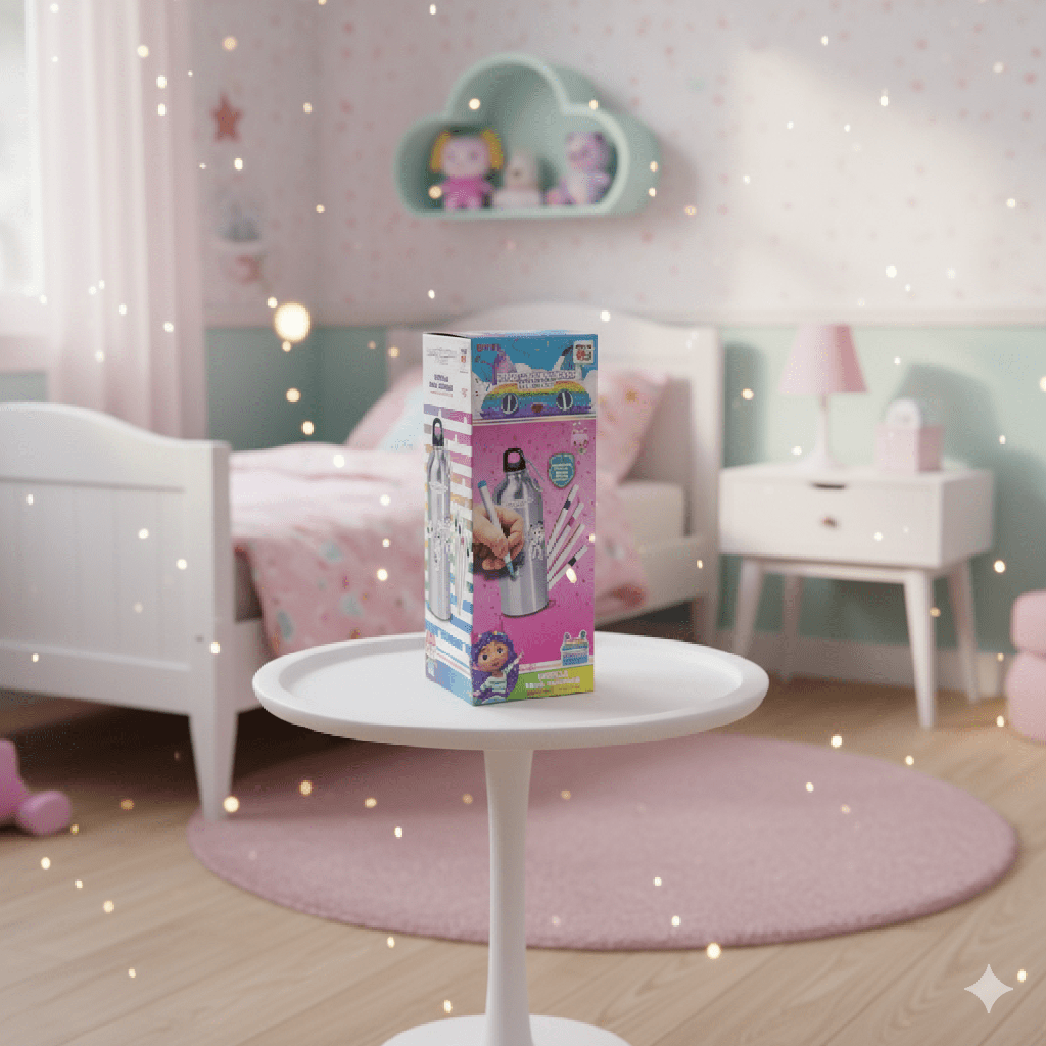 JUEGO EDUCATIVO - BOTELLA PARA DECORAR - GABBY'S DOLLHOUSE - PERÚ - 3