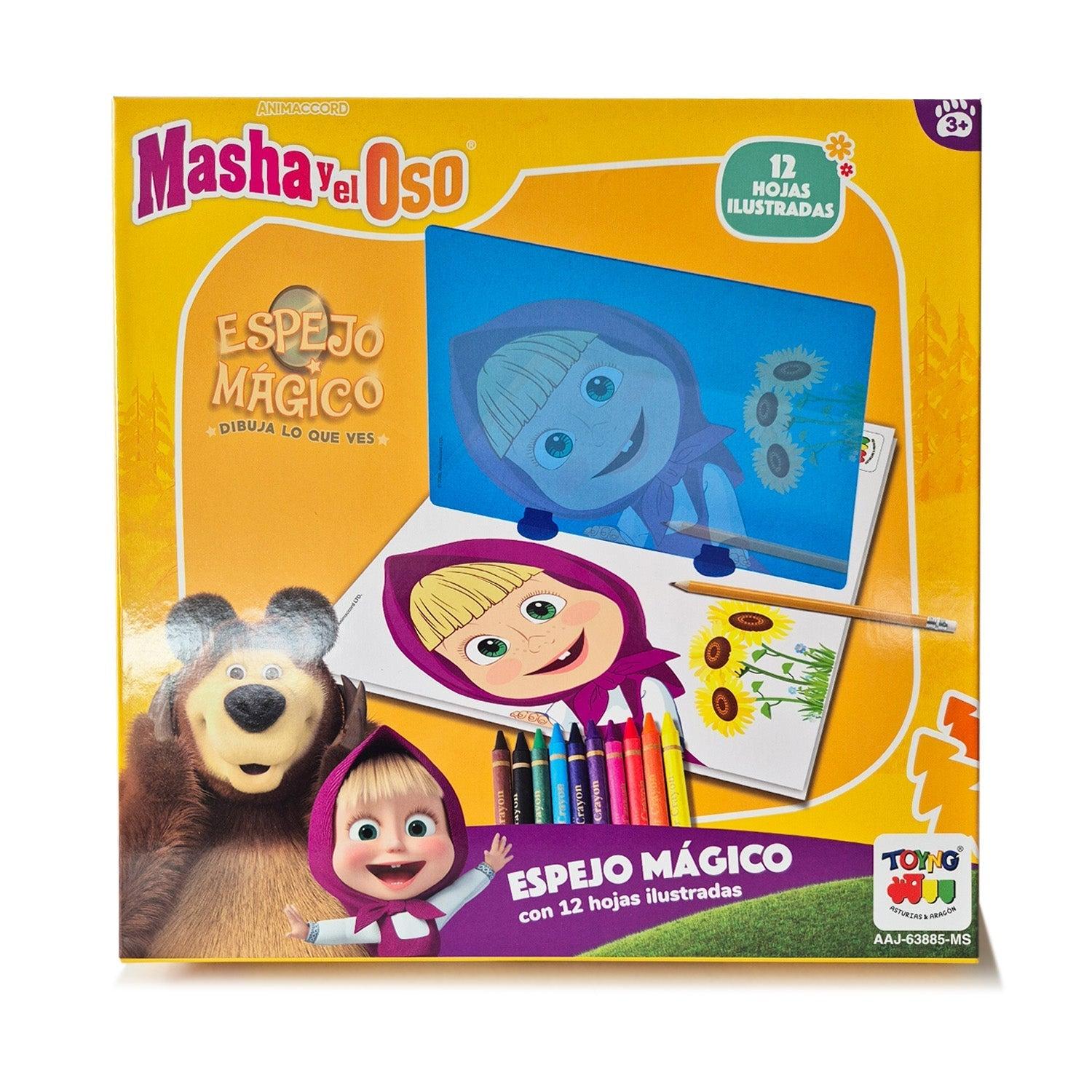 JUEGO EDUCATIVO ESPEJO MÁGICO - MASHA - PERÚ - 1