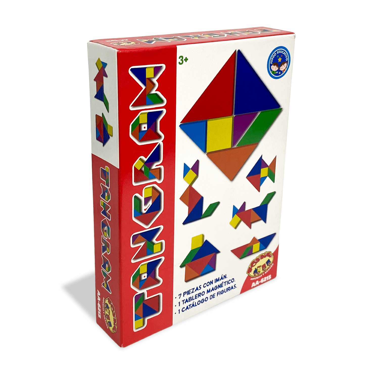 JUEGO EDUCATIVO TANGRAM CHICO - TOYNG - PERÚ - 2