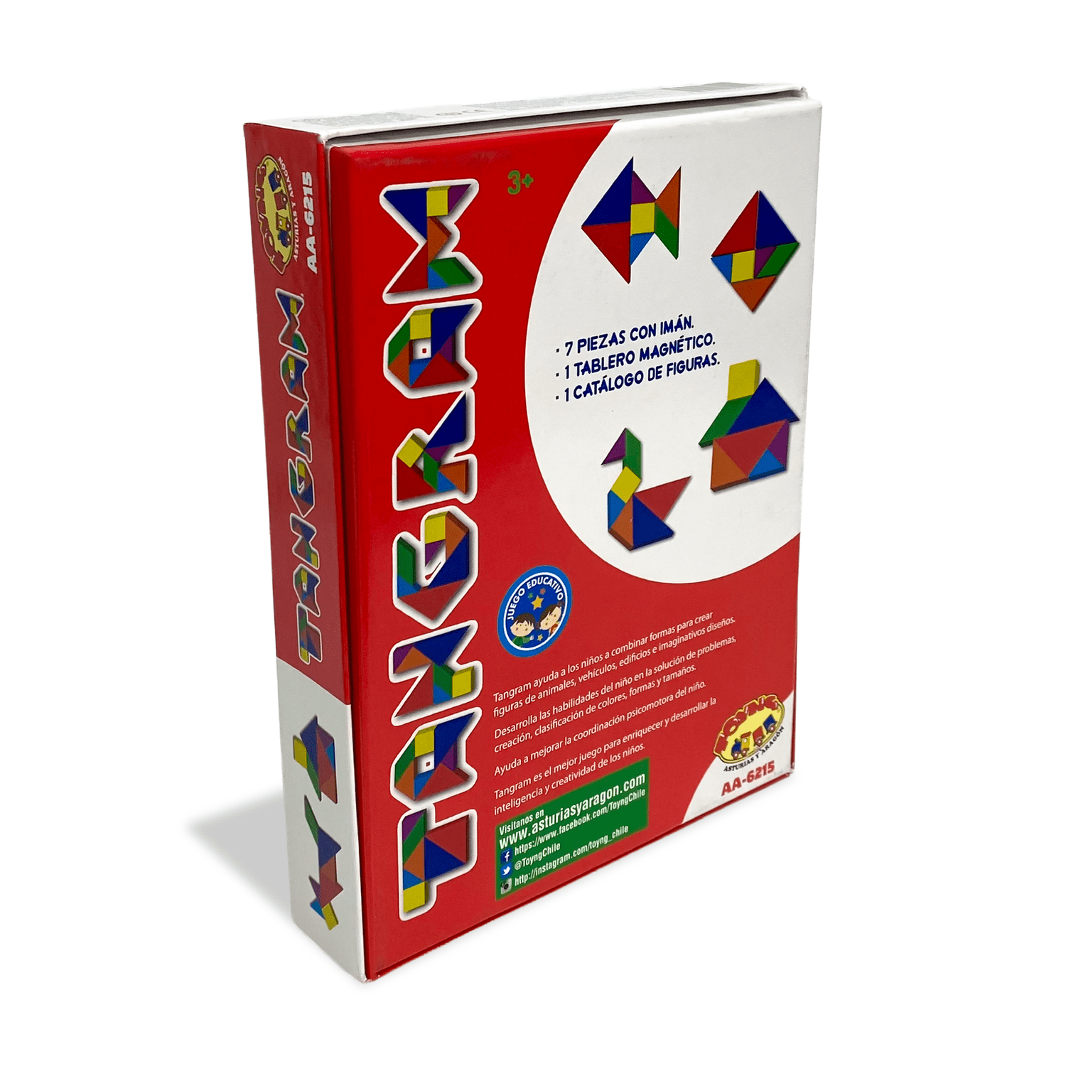 JUEGO EDUCATIVO TANGRAM CHICO - TOYNG - PERÚ - 3