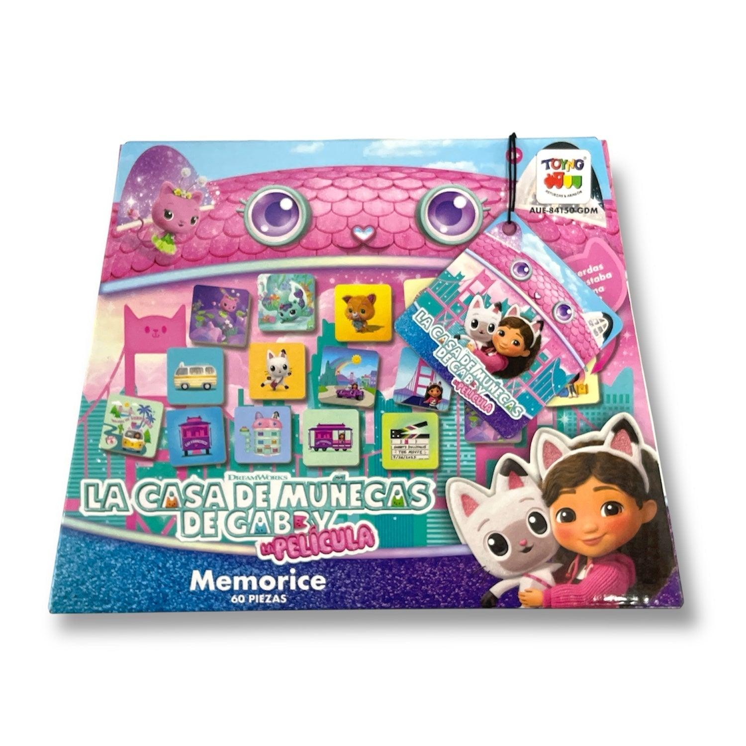 JUEGO EDUCATIVO DE MEMORIA - MEMORICE 60 PIEZAS - GABBY - PERÚ - 1