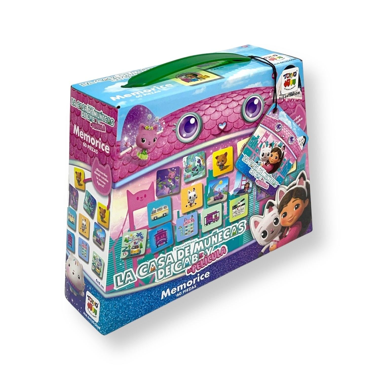 JUEGO EDUCATIVO DE MEMORIA - MEMORICE 60 PIEZAS - GABBY - PERÚ - 3