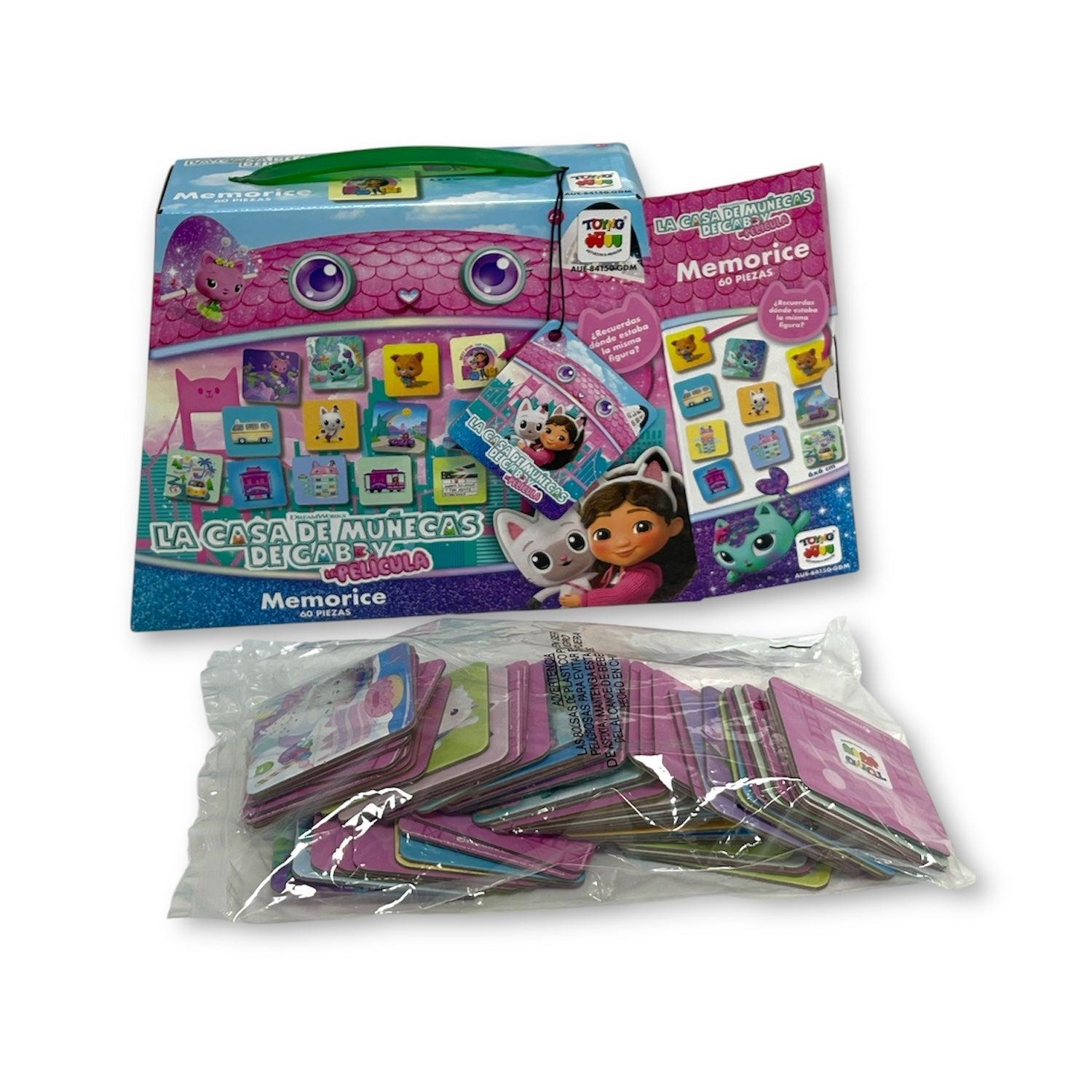 JUEGO EDUCATIVO DE MEMORIA - MEMORICE 60 PIEZAS - GABBY - PERÚ - 4